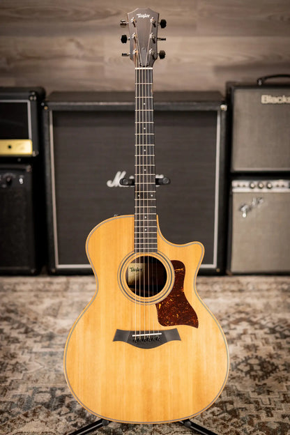Taylor 414ce Studio Grand Auditorium Acoustic/Electric Guitar - Natural with Gig Bag