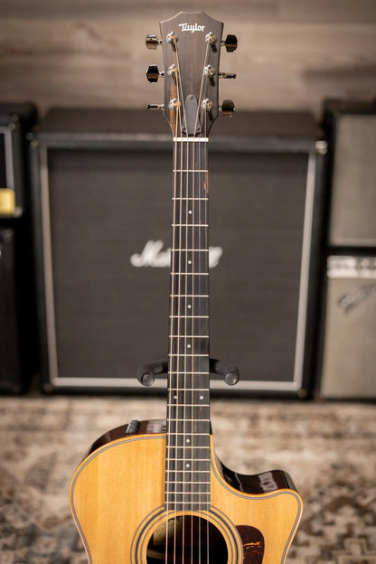 Taylor 414ce Studio Grand Auditorium Acoustic/Electric Guitar - Natural with Gig Bag