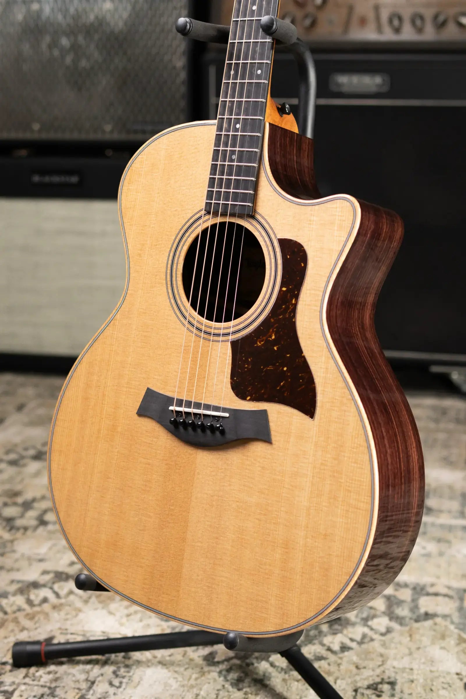 Taylor 414ce Studio Grand Auditorium Acoustic/Electric Guitar - Natural with Gig Bag