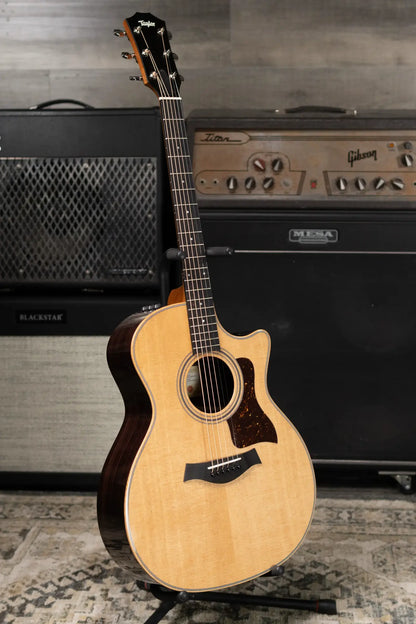 Taylor 414ce Studio Grand Auditorium Acoustic/Electric Guitar - Natural with Gig Bag