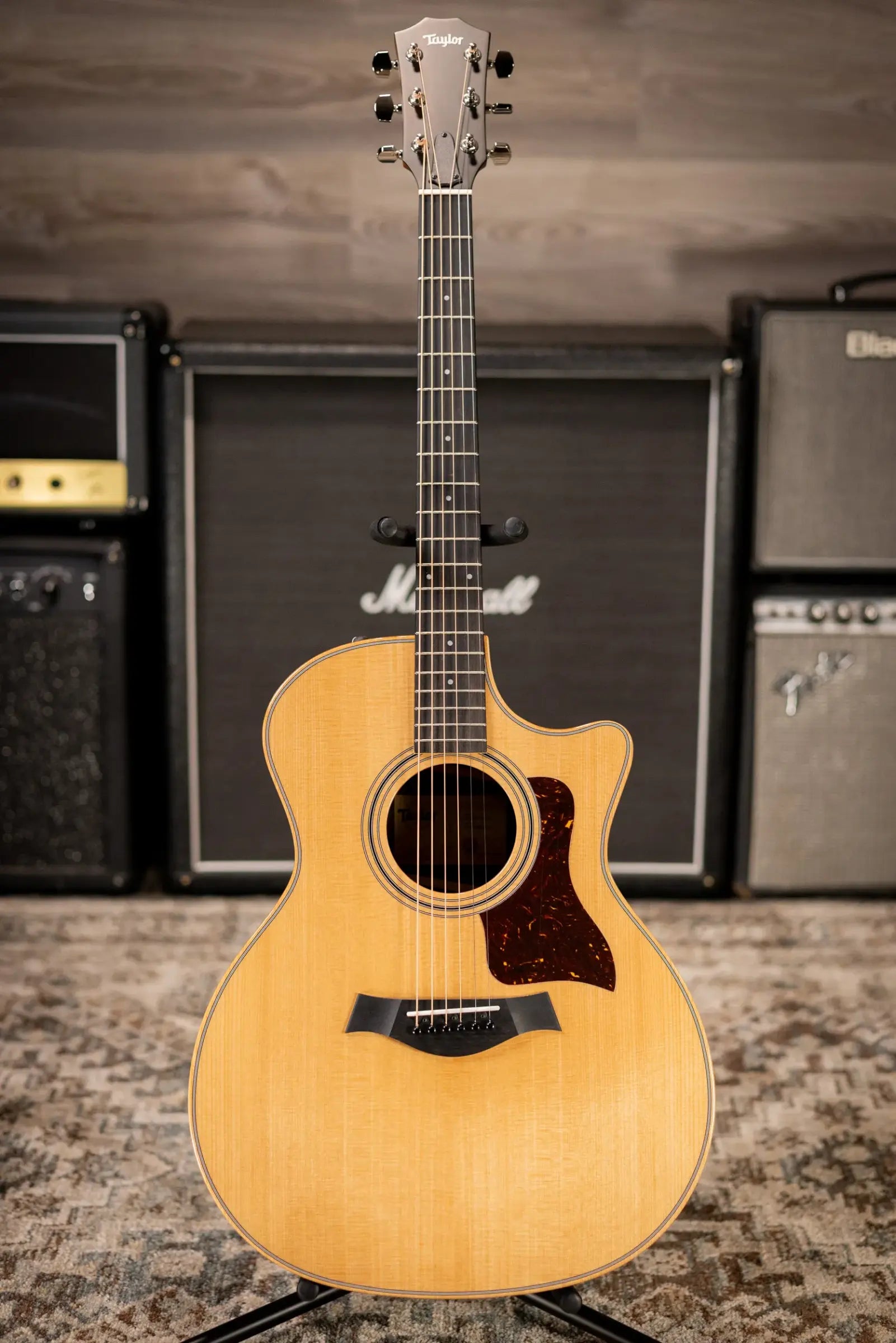 Taylor 414ce Studio Grand Auditorium Acoustic/Electric Guitar - Natural with Gig Bag