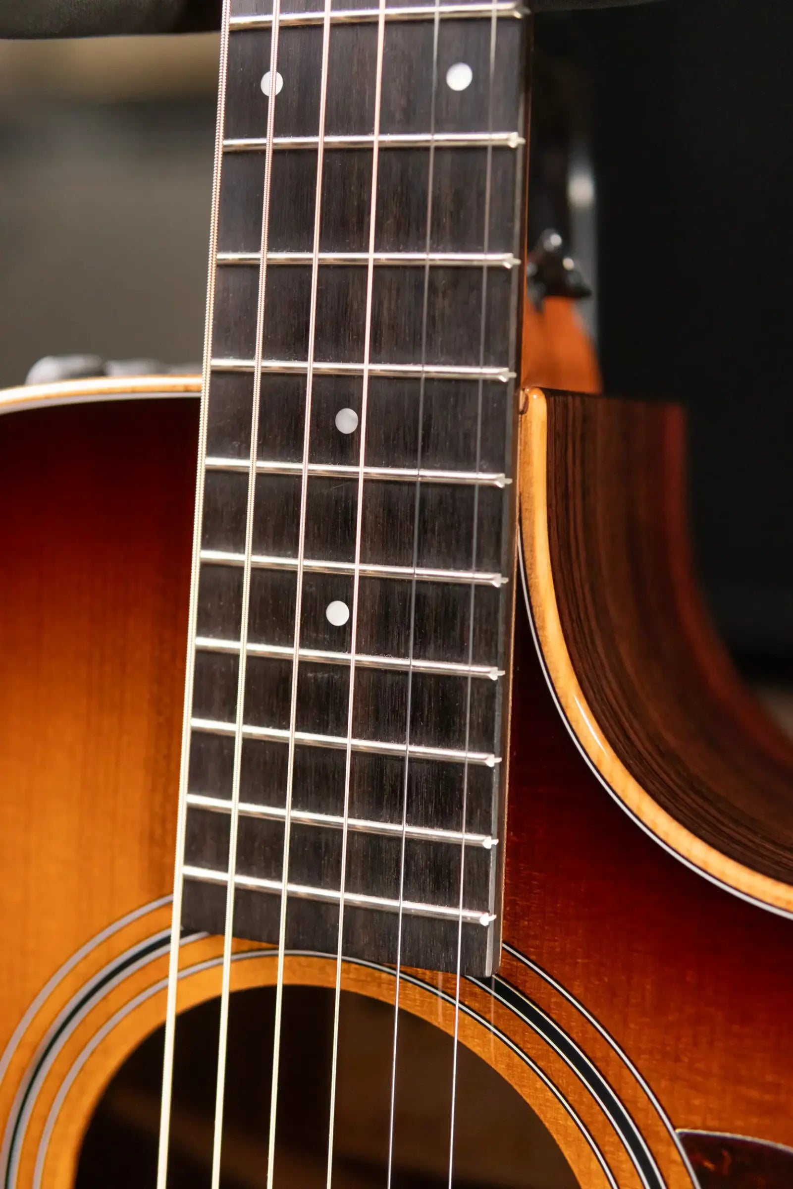 Taylor 414ce Studio Grand Auditorium Acoustic/Electric Guitar - Shaded Edge Burst Top with Gig Bag - Factory Demo
