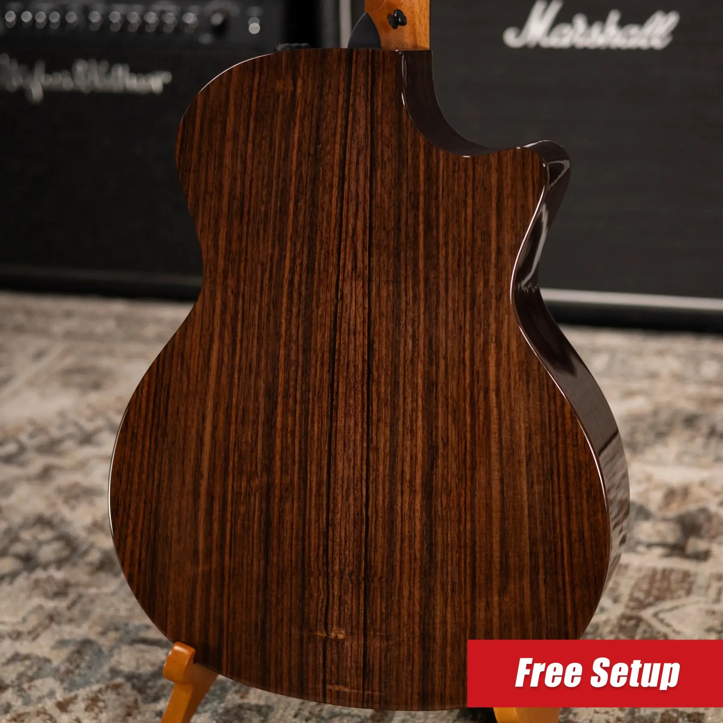 Taylor 414ce Studio Left-Handed Grand Auditorium Acoustic/Electric Guitar - Natural with Gig Bag