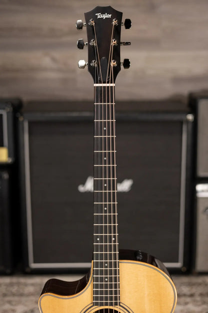 Taylor 414ce Studio Left-Handed Grand Auditorium Acoustic/Electric Guitar - Natural with Gig Bag