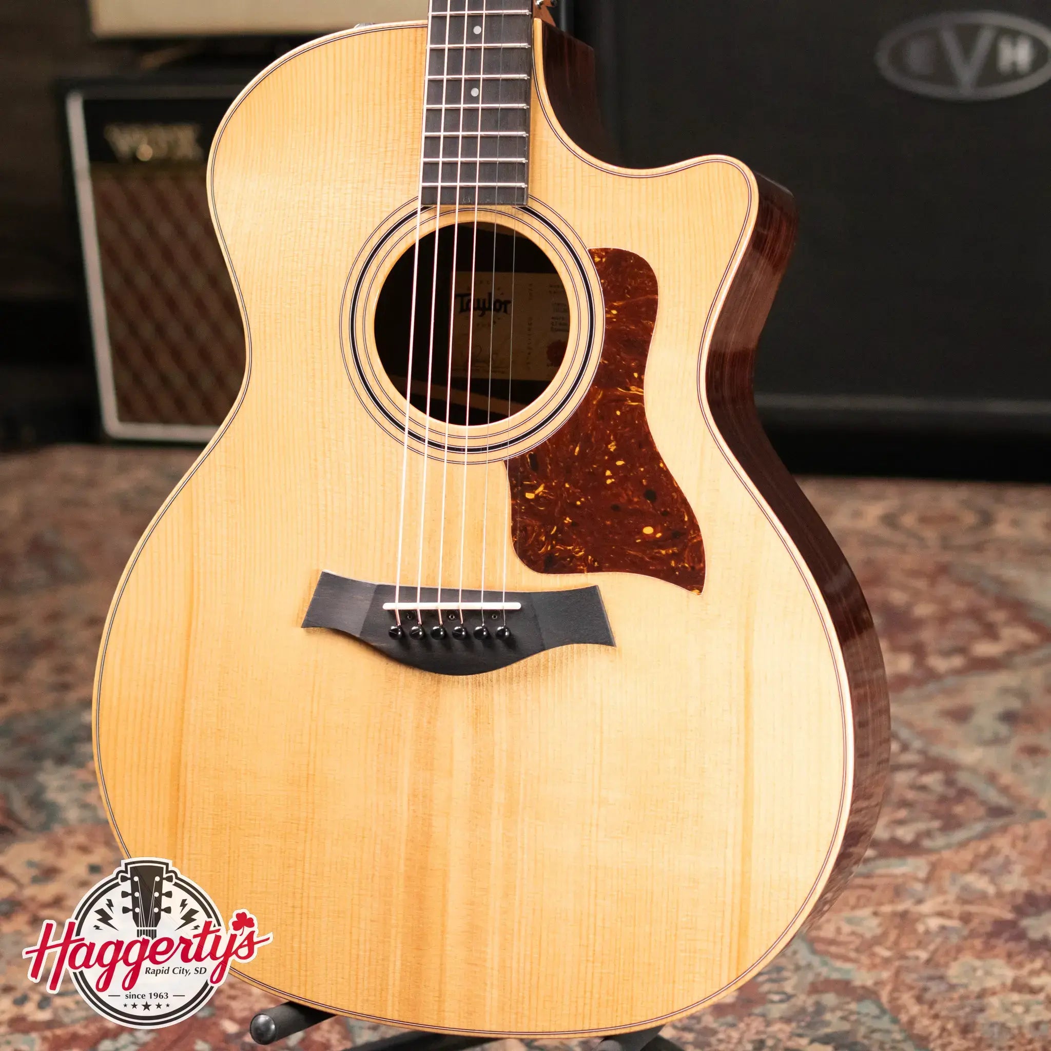 Taylor 414ce Studio Special Edition Acoustic/Electric Guitar with Hardshell Case