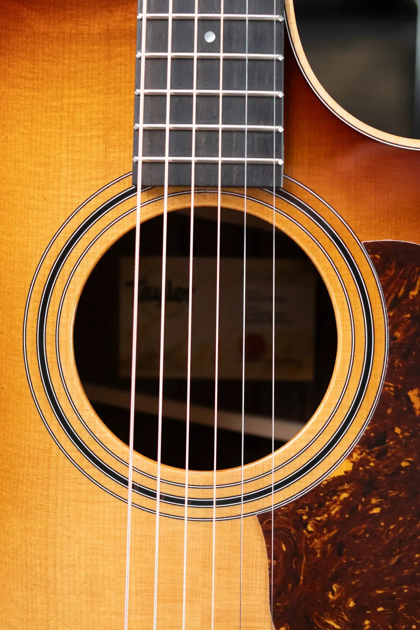 Taylor 414ce Studio Special Edition Grand Auditorium Acoustic/Electric Guitar - Shaded Edge Burst with Gig Bag