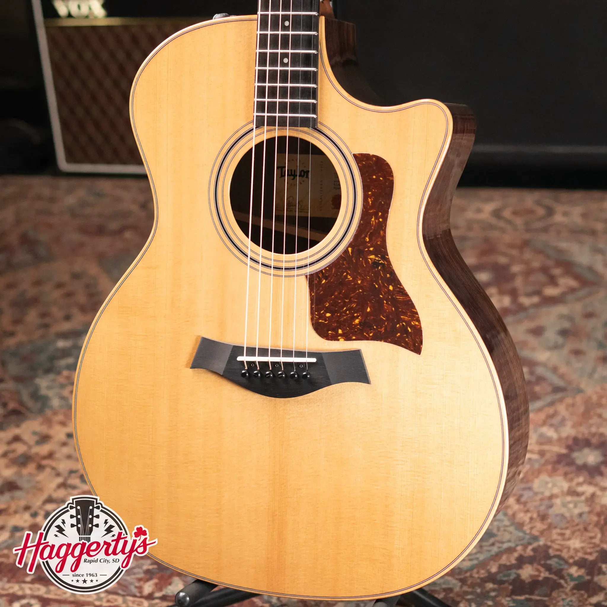 Taylor 414ce Studio Special Edition Grand Auditorium Acoustic/Electric Guitar with Structured Gig Bag