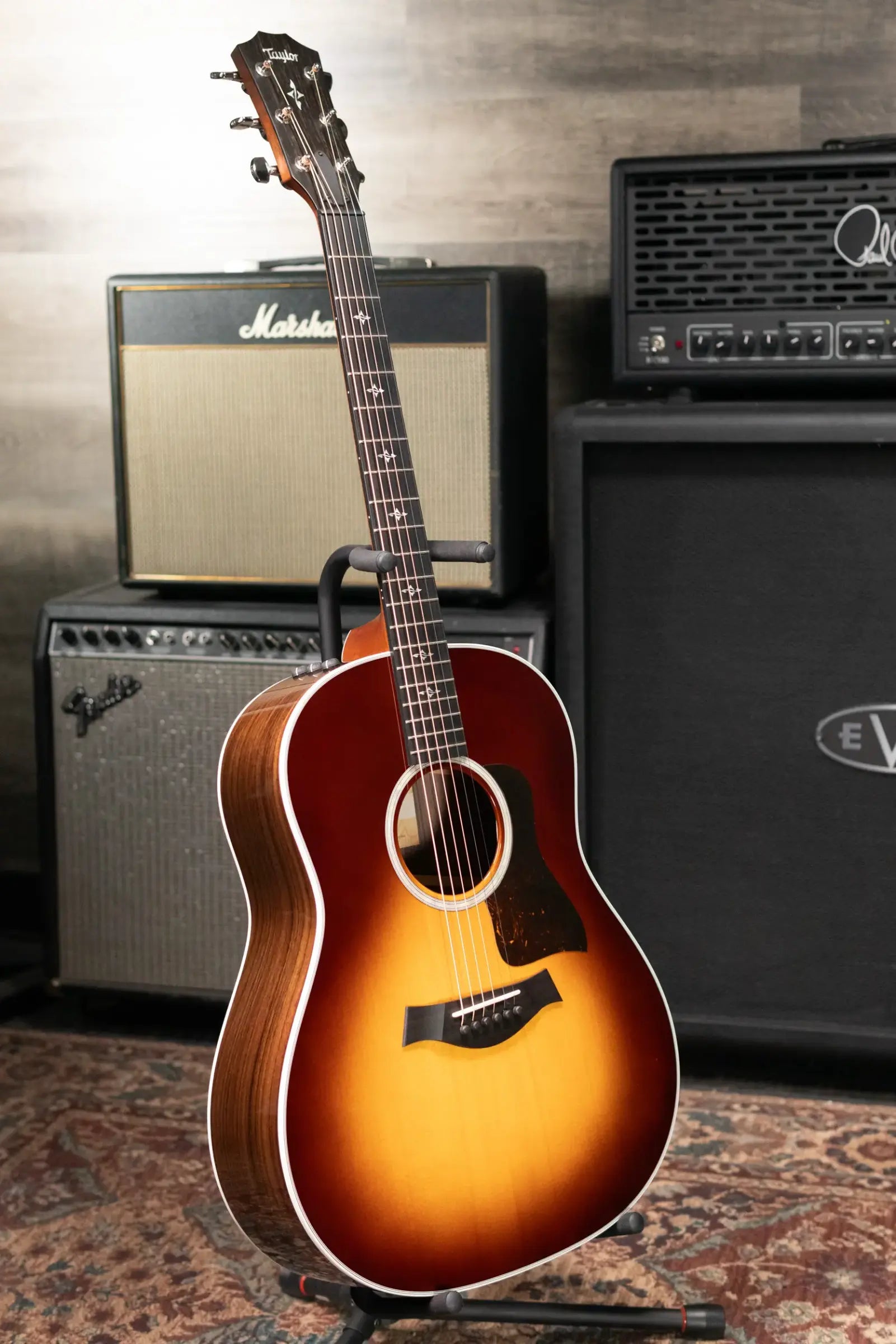 Taylor 417e-R Grand Pacific Acoustic/Electric Guitar - Tobacco Sunburst Top with Hardshell Case - Used