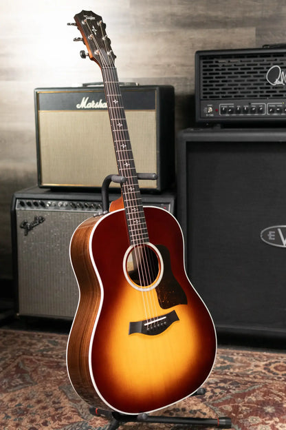 Taylor 417e-R Grand Pacific Acoustic/Electric Guitar - Tobacco Sunburst Top with Hardshell Case - Used