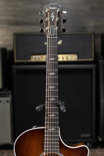 Taylor 424ce Special Edition Grand Auditorium Acoustic/Electric Guitar - Shaded Edge Burst with Hardshell Case