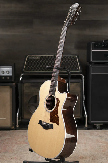 Taylor 454ce 12-String Grand Auditorium Acoustic/Electric Guitar with Hardshell Case