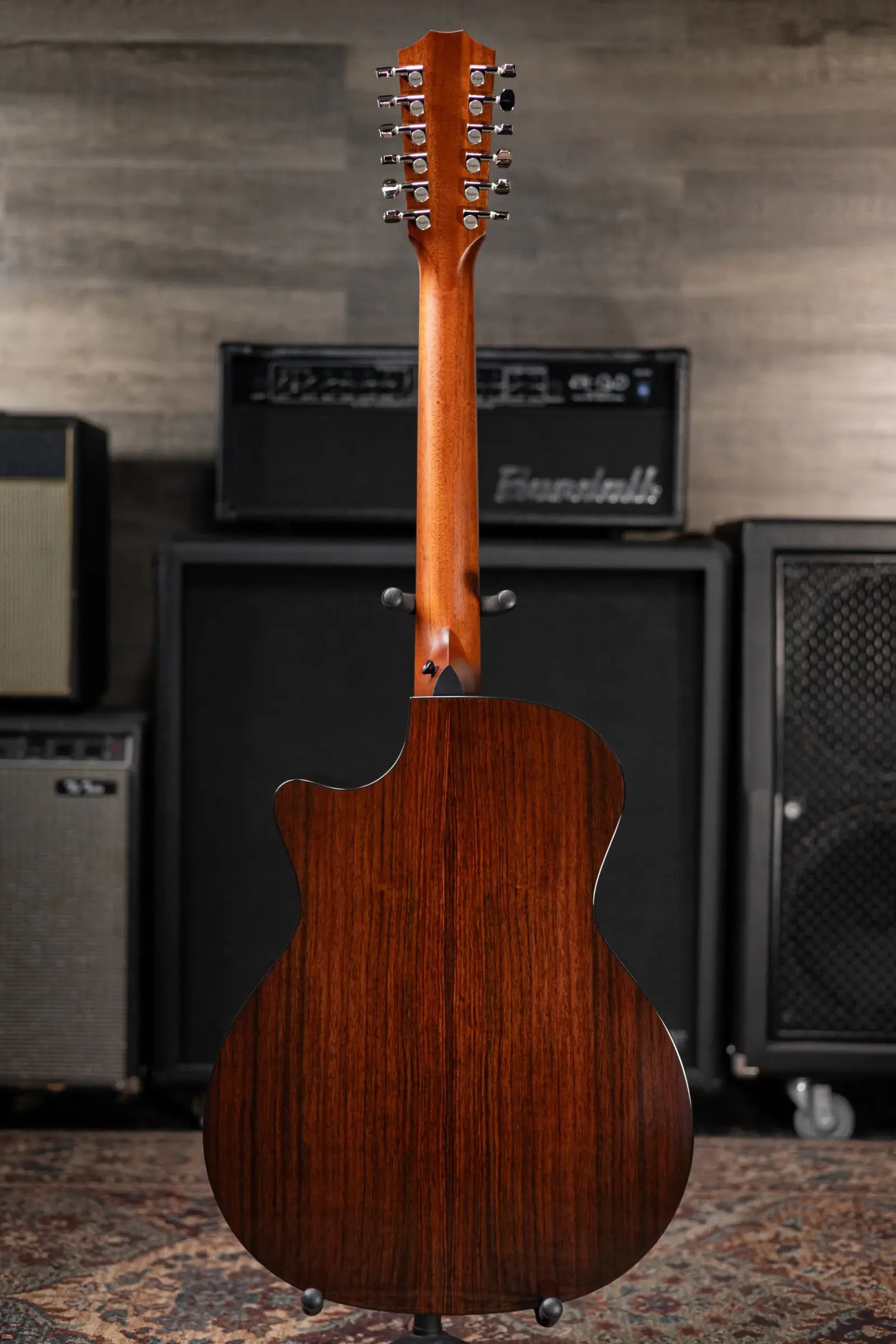 Taylor 454ce 12-String Grand Auditorium Acoustic/Electric Guitar Natural with Hardshell Case