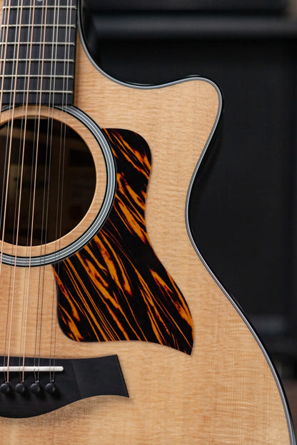 Taylor 454ce 12-String Grand Auditorium Acoustic/Electric Guitar Natural with Hardshell Case