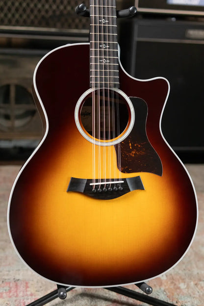 Taylor 454ce-R 12-String Acoustic/Electric - Tobacco Sunburst Top with Hardshell Case