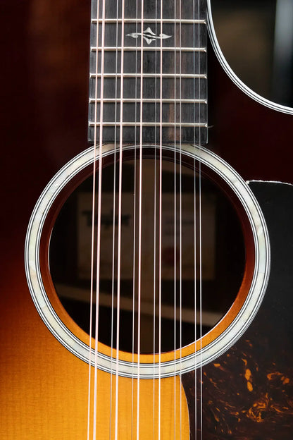 Taylor 454ce-R 12-String Acoustic/Electric - Tobacco Sunburst Top with Hardshell Case