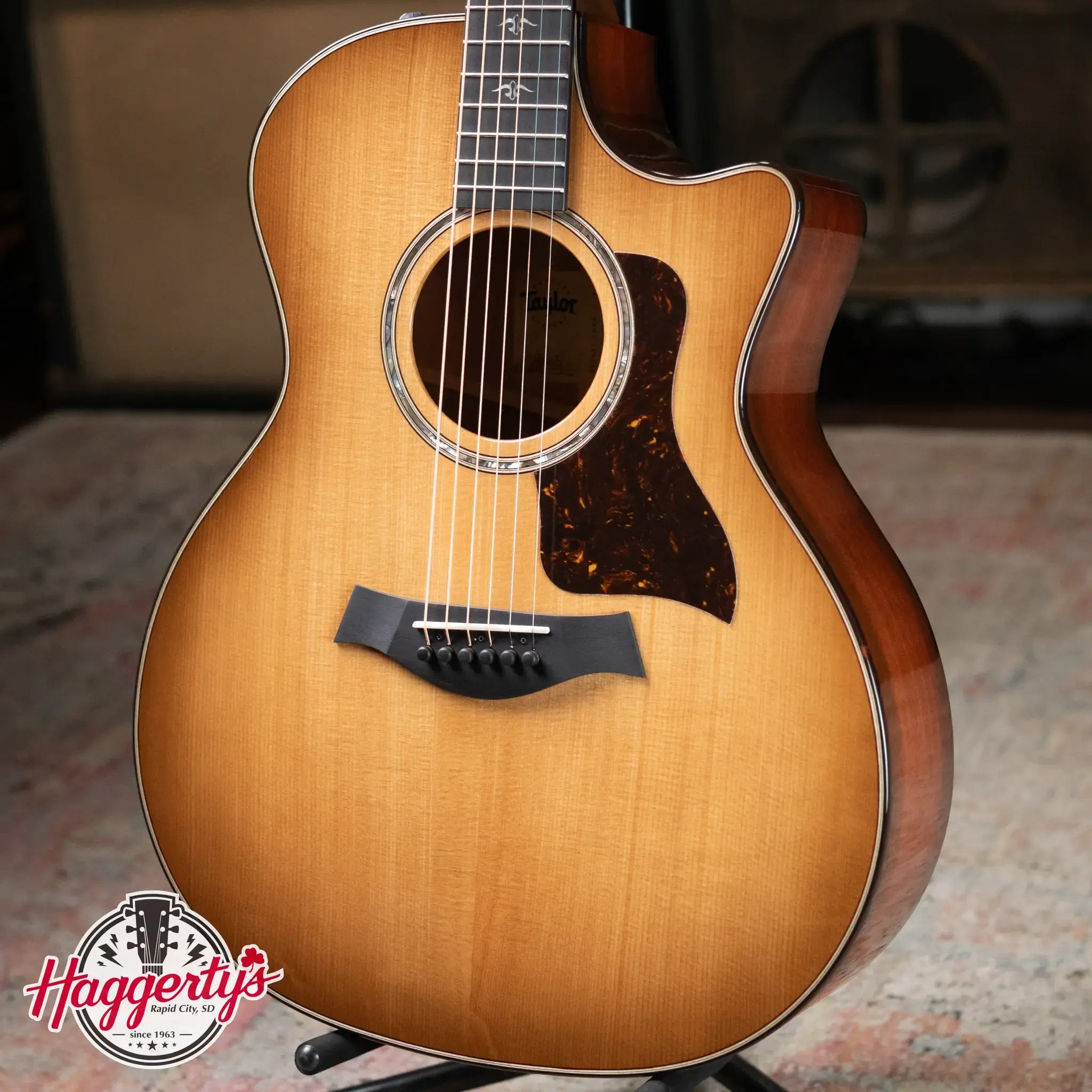 Taylor 514ce Grand Auditorium Acoustic/Electric with Hardshell Case - Factory Demo