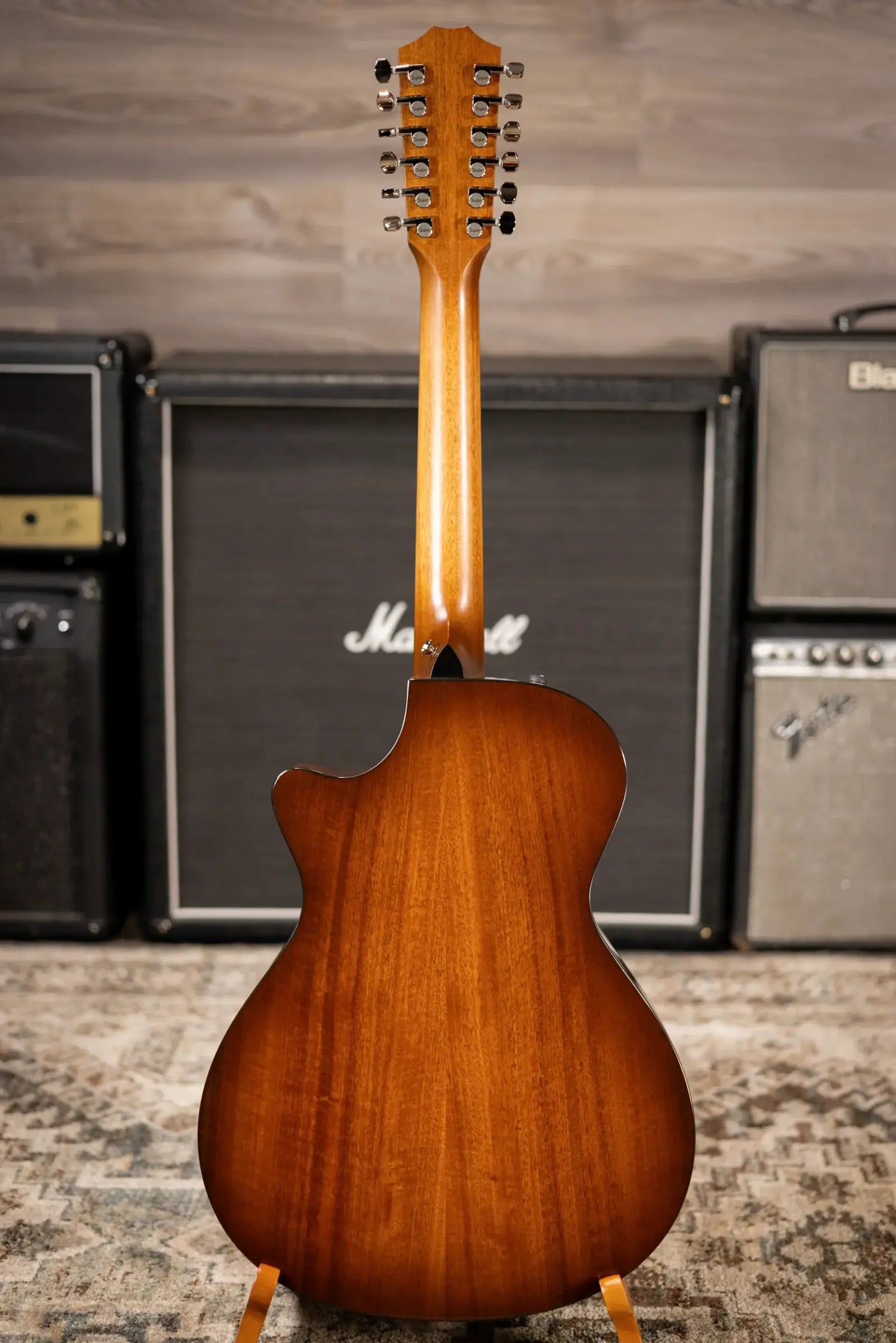 Taylor 552ce 12-String Grand Concert Acoustic/Electric Guitar - Shaded Edge Burst with Hardshell Case - Used