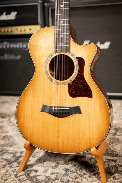 Taylor 552ce 12-String Grand Concert Acoustic/Electric Guitar - Shaded Edge Burst with Hardshell Case - Used