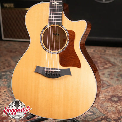 Taylor 612ce Grand Concert Acoustic/Electric Guitar with Hardshell Case - Factory Demo