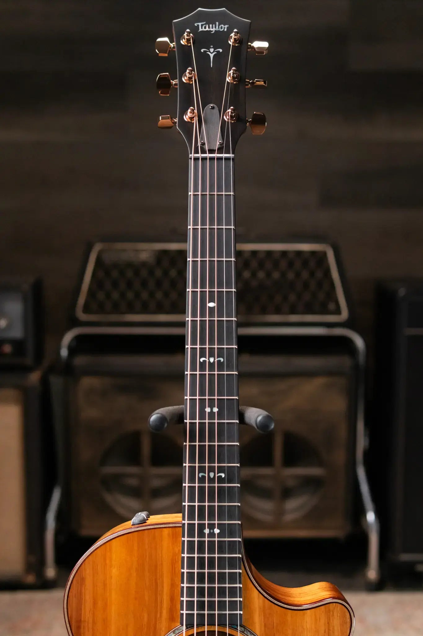 Taylor 722ce Grand Concert Acoustic/Electric Guitar with Hardshell Case - Factory Demo