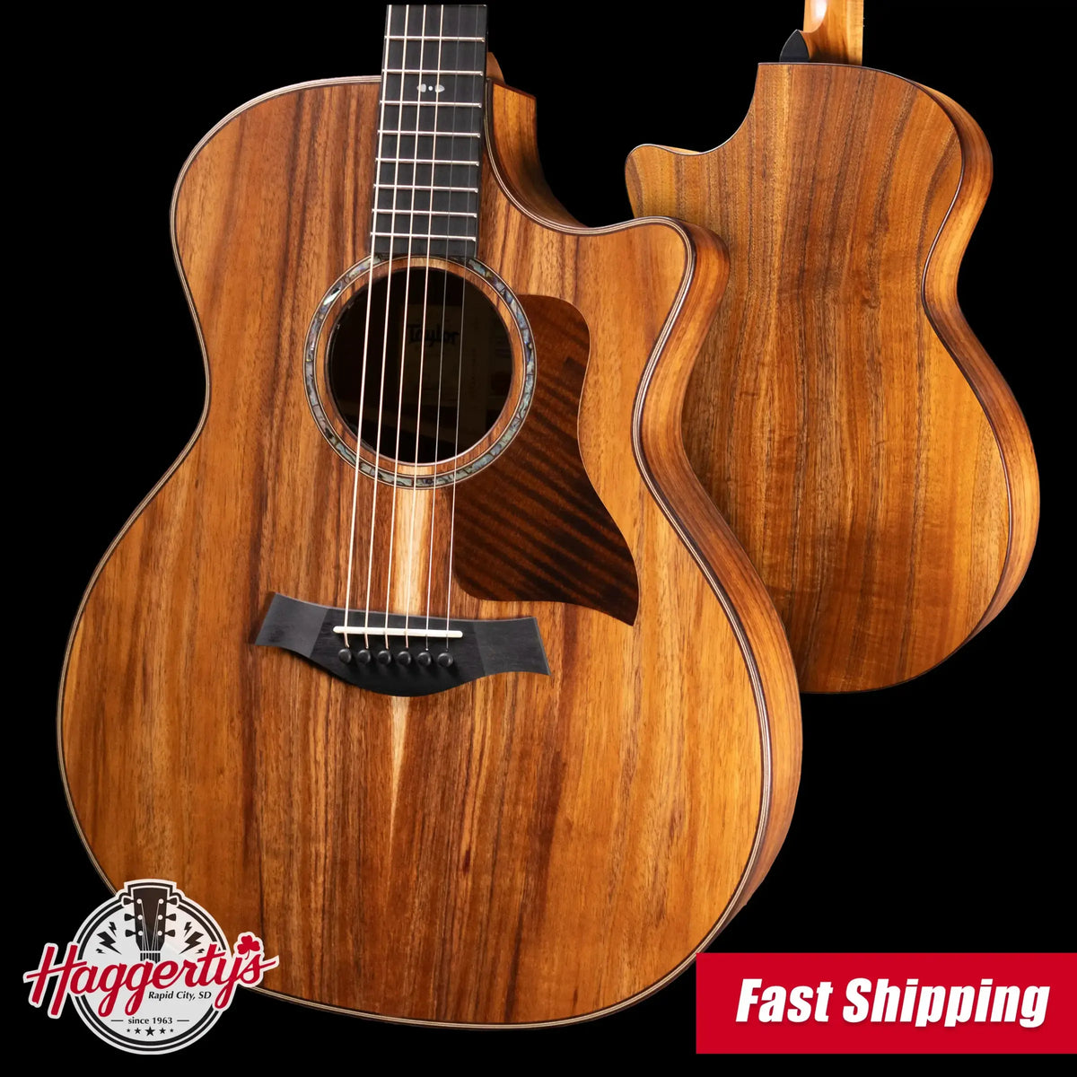 Taylor 724ce Grand Auditorium Acoustic/Electric Guitar with Hardshell Case