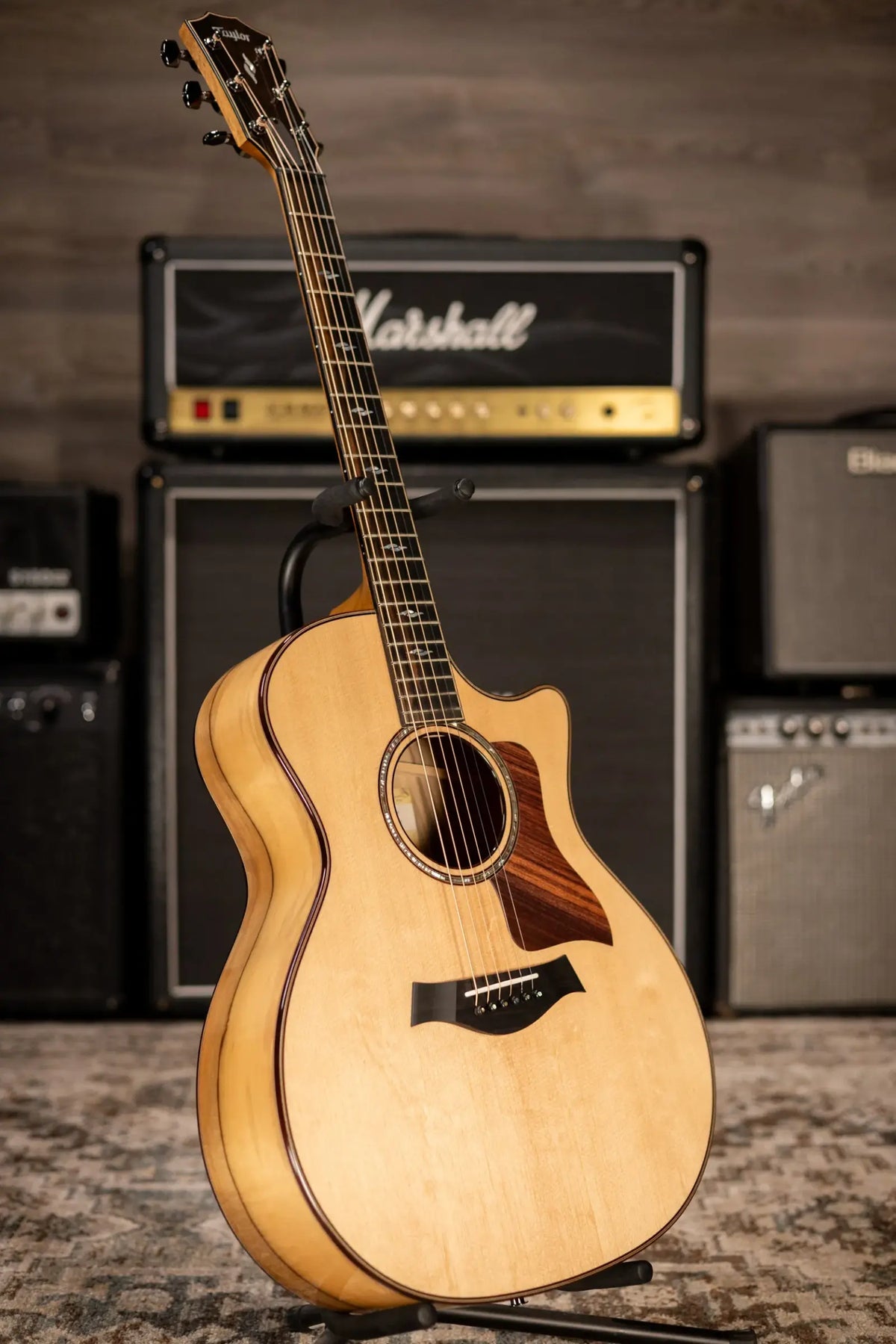 Taylor 814ce Special Edition Grand Auditorium Acoustic/Electric Guitar - Sassafras/Bearclaw Sitka Spruce with Hardshell Case