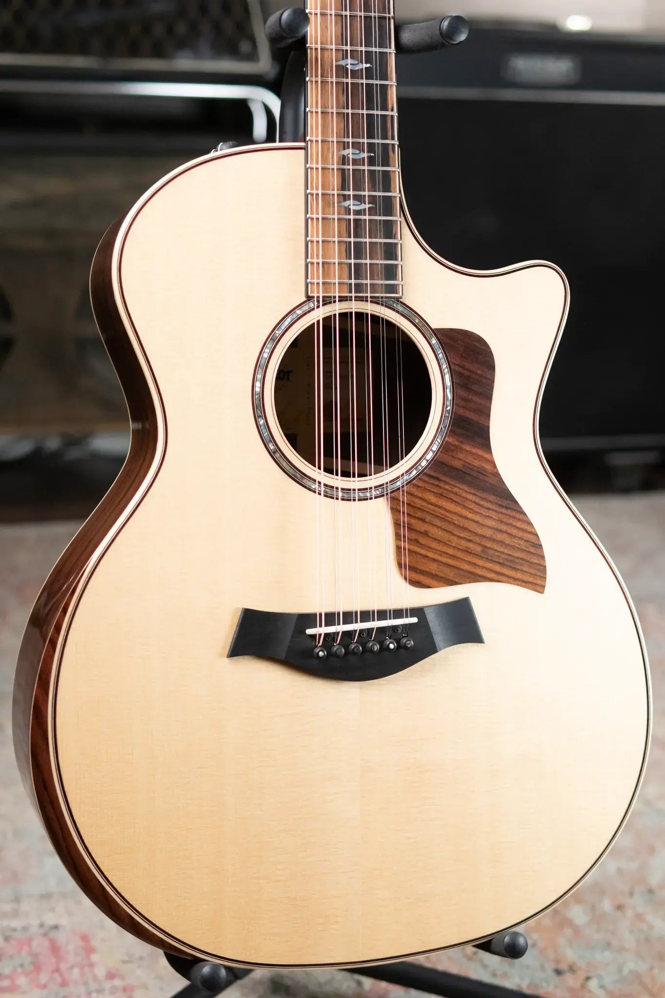 Taylor 854ce 12-String Grand Auditorium Acoustic/Electric Guitar with Hardshell Case