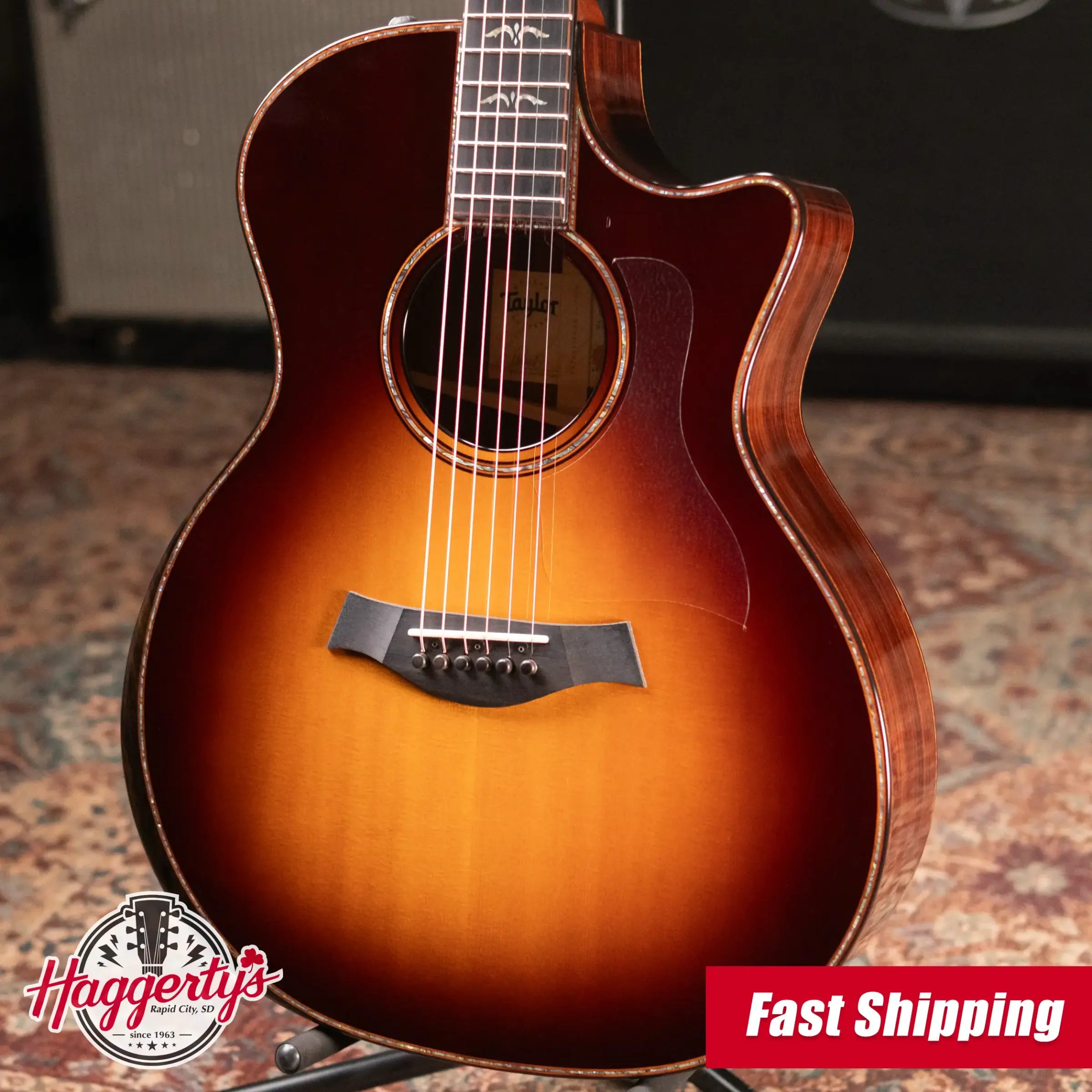 Taylor 914ce-SB V-Class Grand Auditorium Acoustic/Electric w/Deluxe Hardshell Case - Used