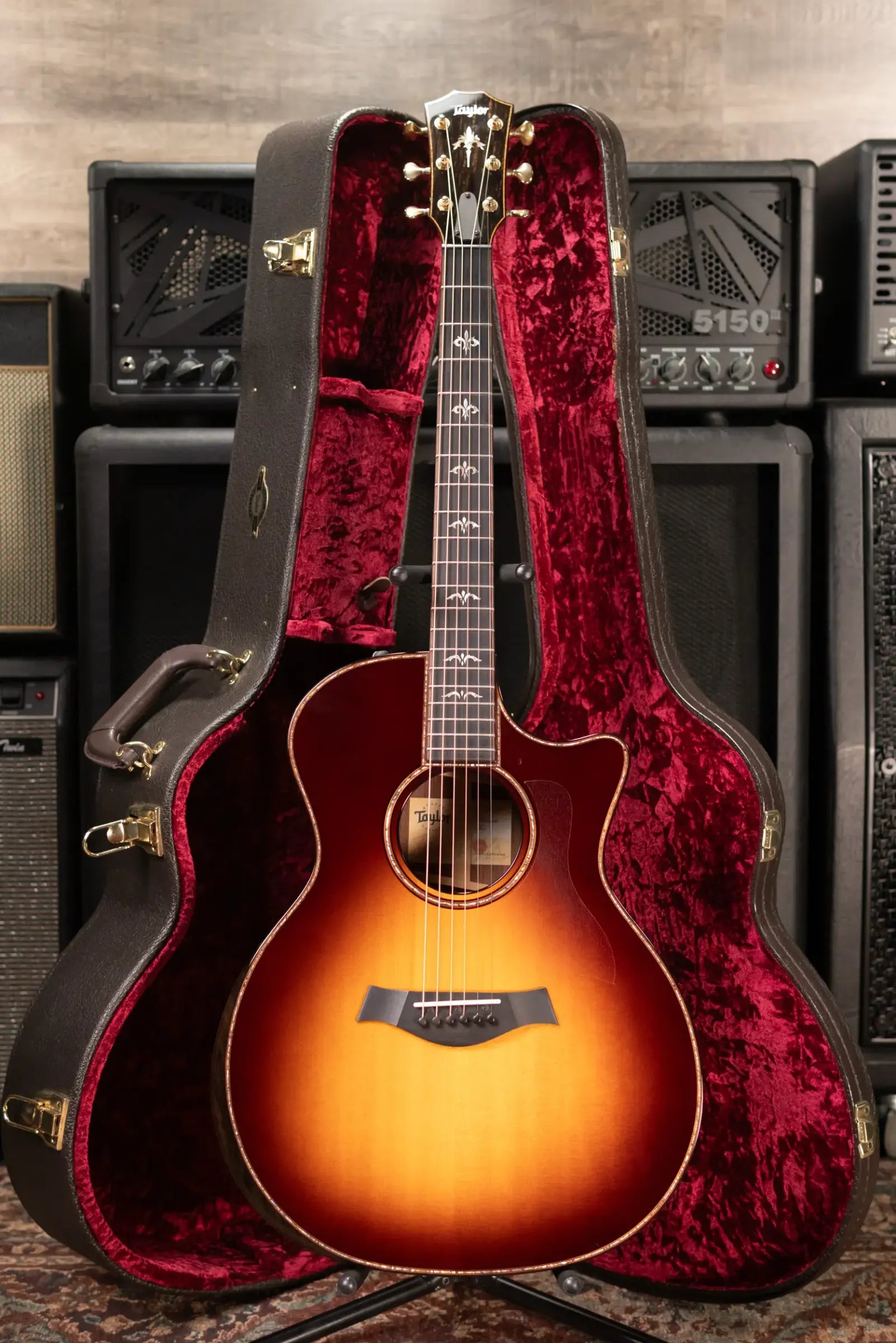 Taylor 914ce-SB V-Class Grand Auditorium Acoustic/Electric w/Deluxe Hardshell Case - Used