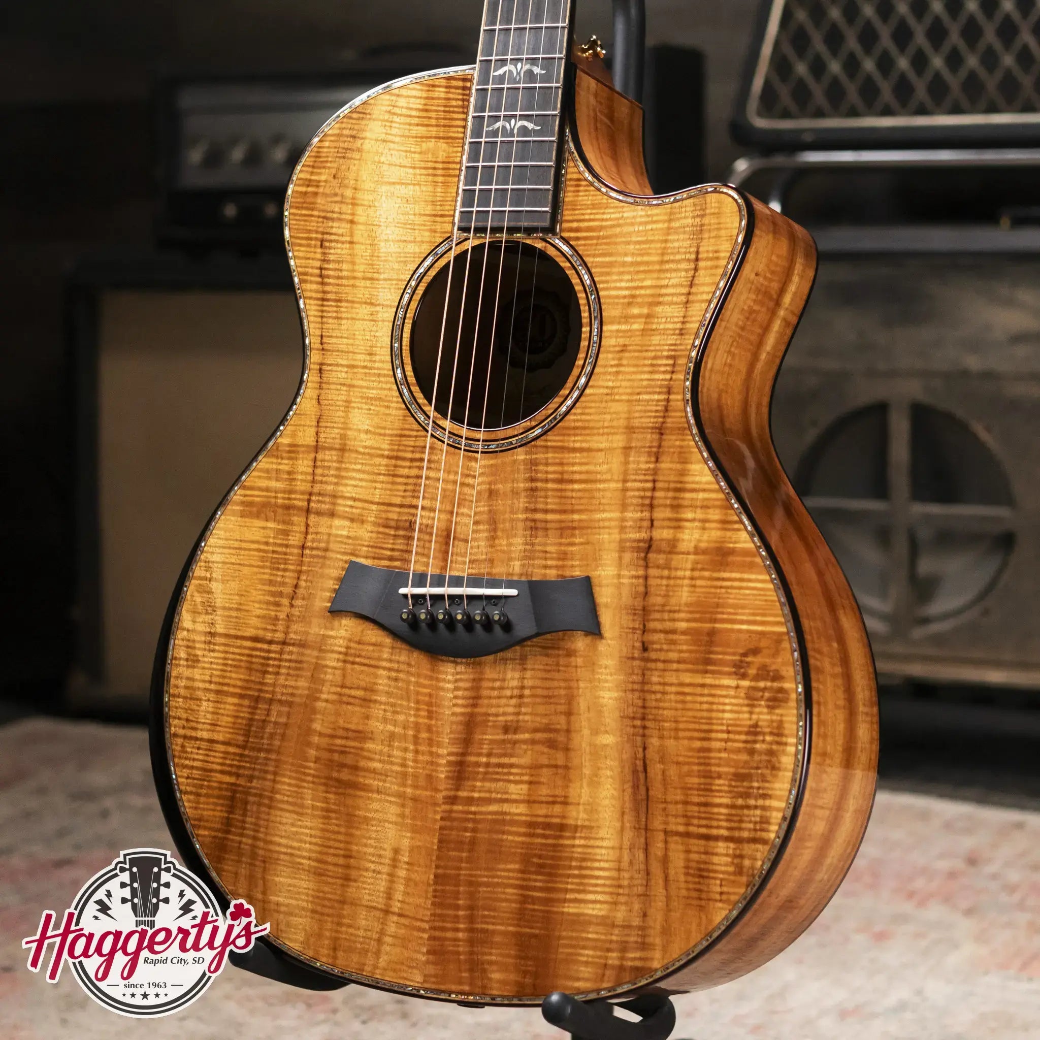 Taylor 924ce-K LTD 50th Anniversary Grand Auditorium Acoustic/Electric Guitar - AA Koa with Hardshell Case