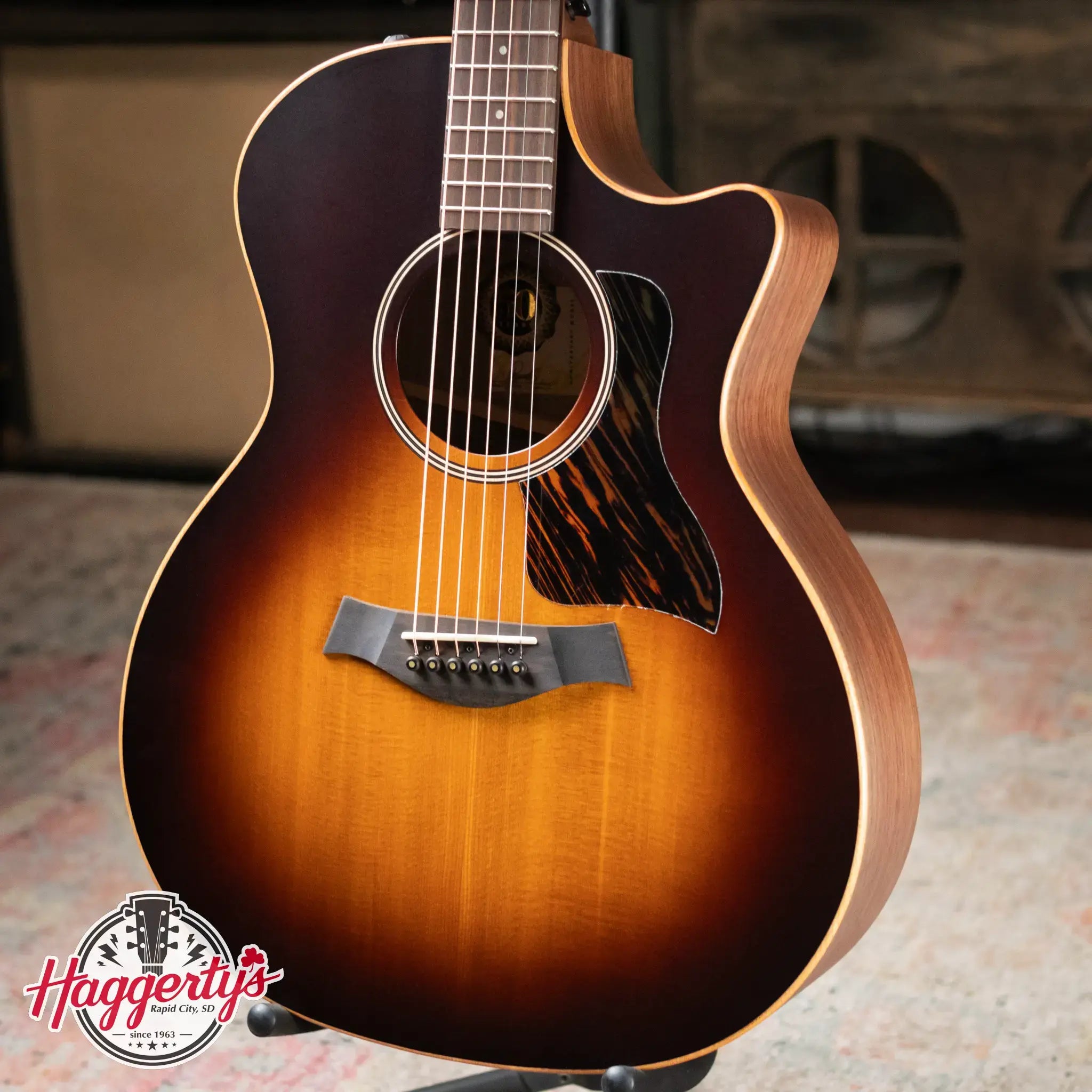 Taylor AD14ce-SB LTD 50th Anniversary American Dream Grand Auditorium Acoustic/Electric - Sunburst Top with Aerocase