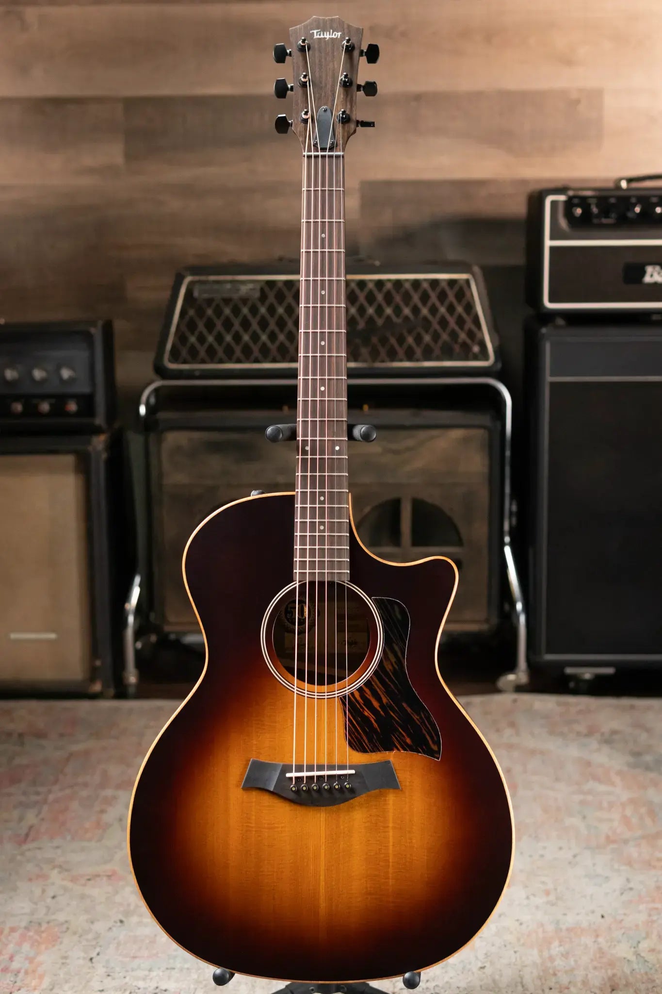 Taylor AD14ce-SB LTD 50th Anniversary American Dream Grand Auditorium Acoustic/Electric - Sunburst Top with Aerocase