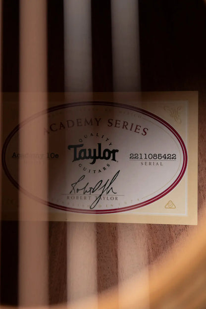 Taylor Academy 10e Dreadnought Acoustic/Electric Guitar with Gig Bag