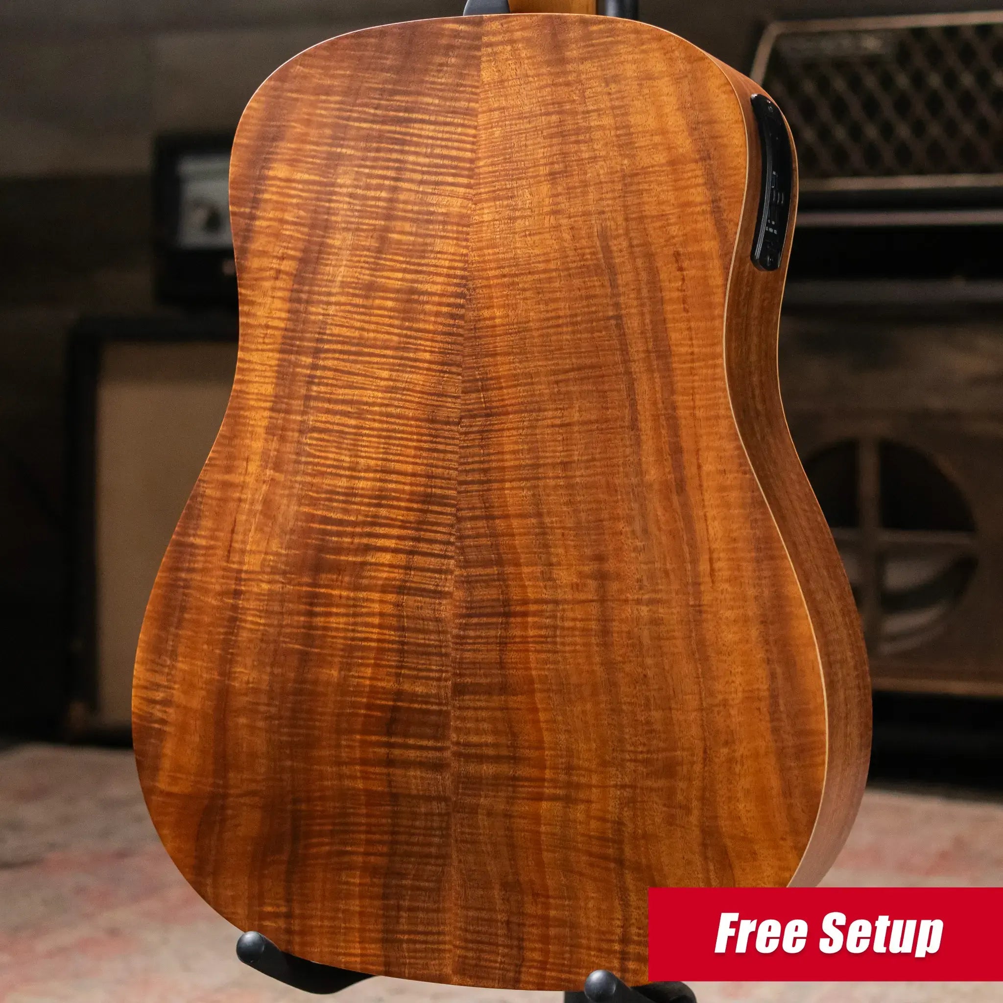 Taylor Academy 10e LTD Dreadnought Acoustic/Electric Guitar - Spruce/Figured Koa with Gig Bag