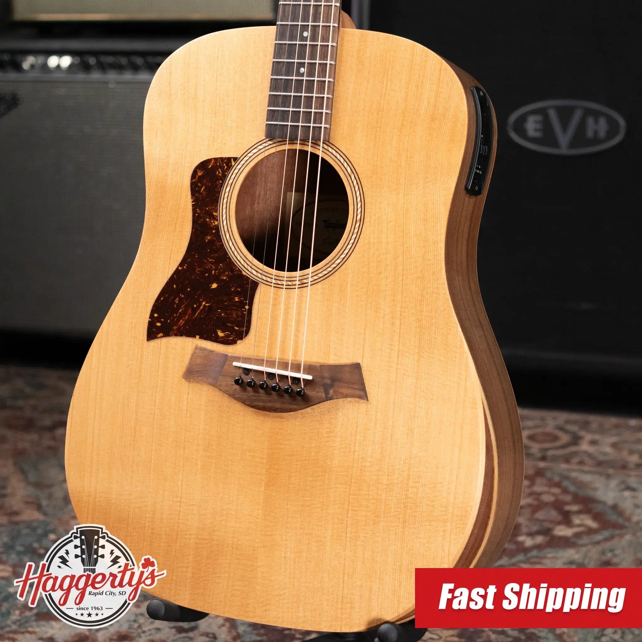 Taylor Academy 10e Left-Handed Dreadnought Acoustic/Electric Guitar with Gig Bag