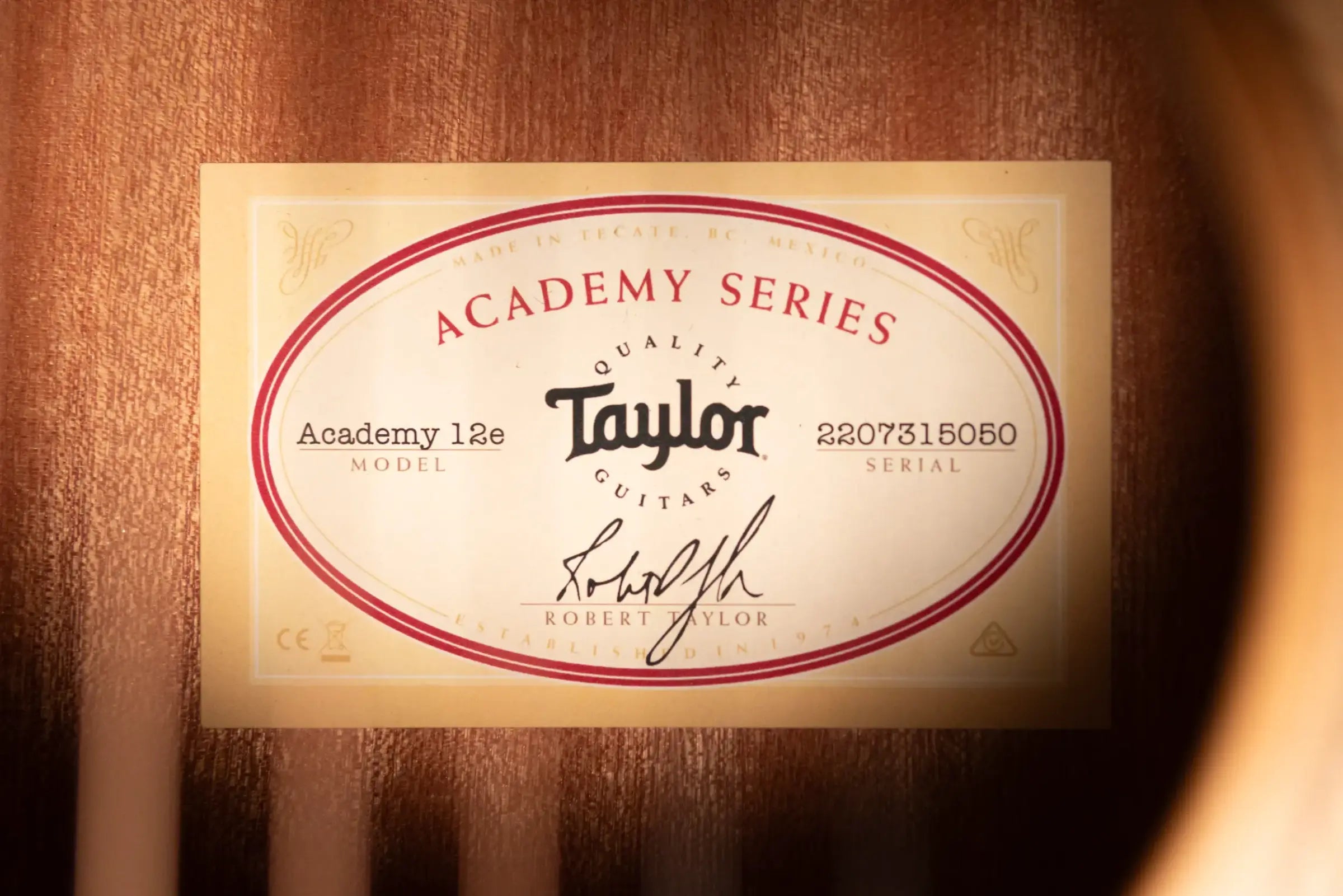 Taylor Academy 12e Grand Concert Acoustic/Electric Guitar with Gig Bag