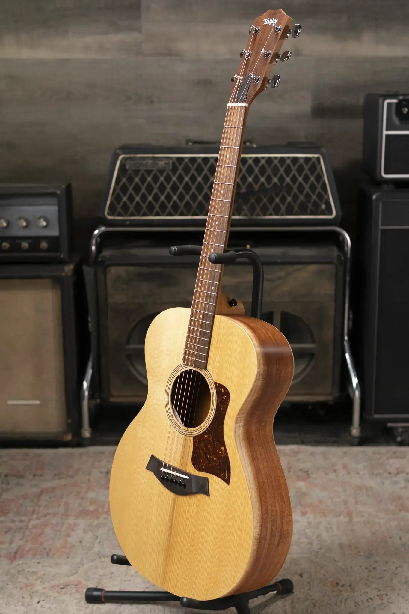 Taylor Academy 12e LTD Grand Concert Acoustic/Electric Guitar - Figured Koa with Gig Bag