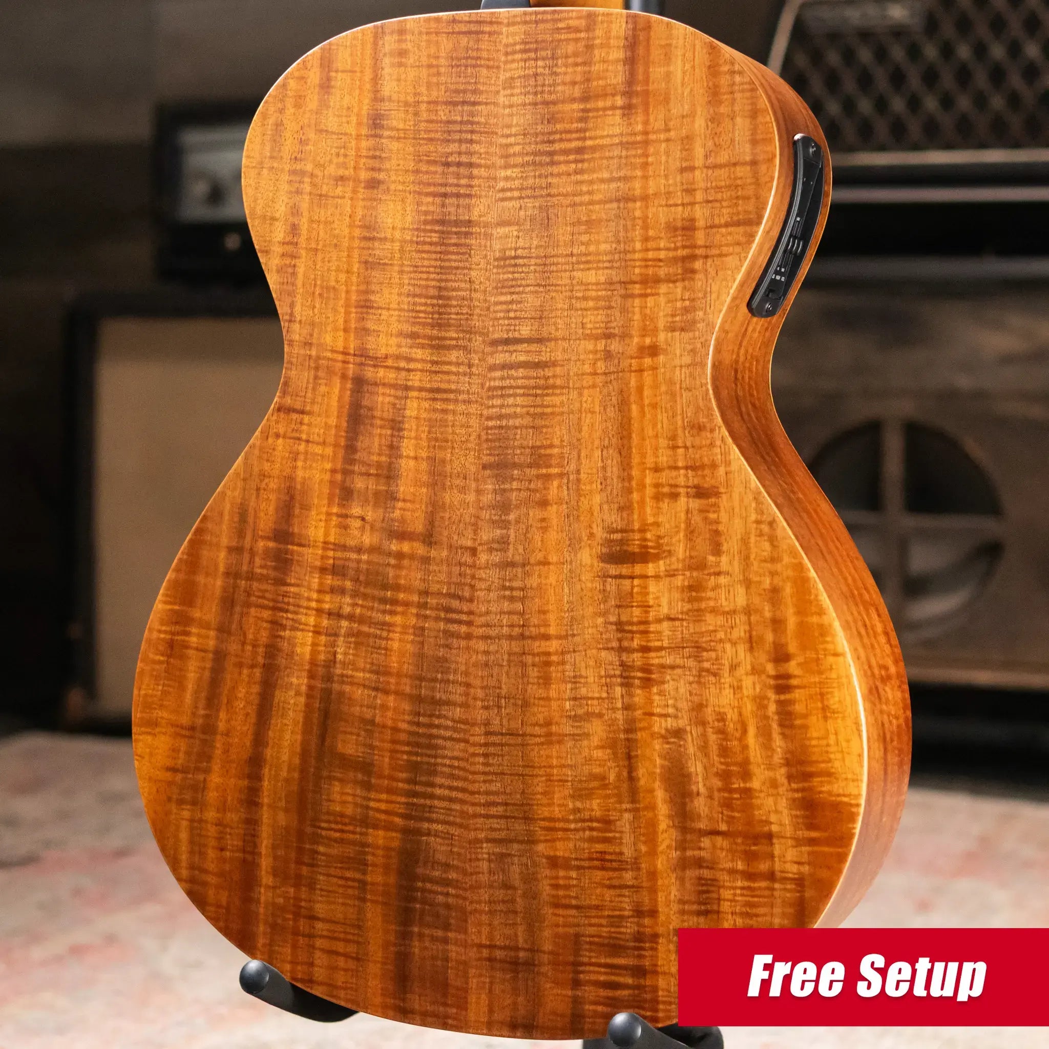 Taylor Academy 12e LTD Grand Concert Acoustic/Electric Guitar - Figured Koa with Gig Bag