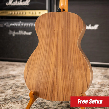 Taylor Academy 12e Left Handed Grand Concert Acoustic/Electric Guitar - Natural with Gig Bag