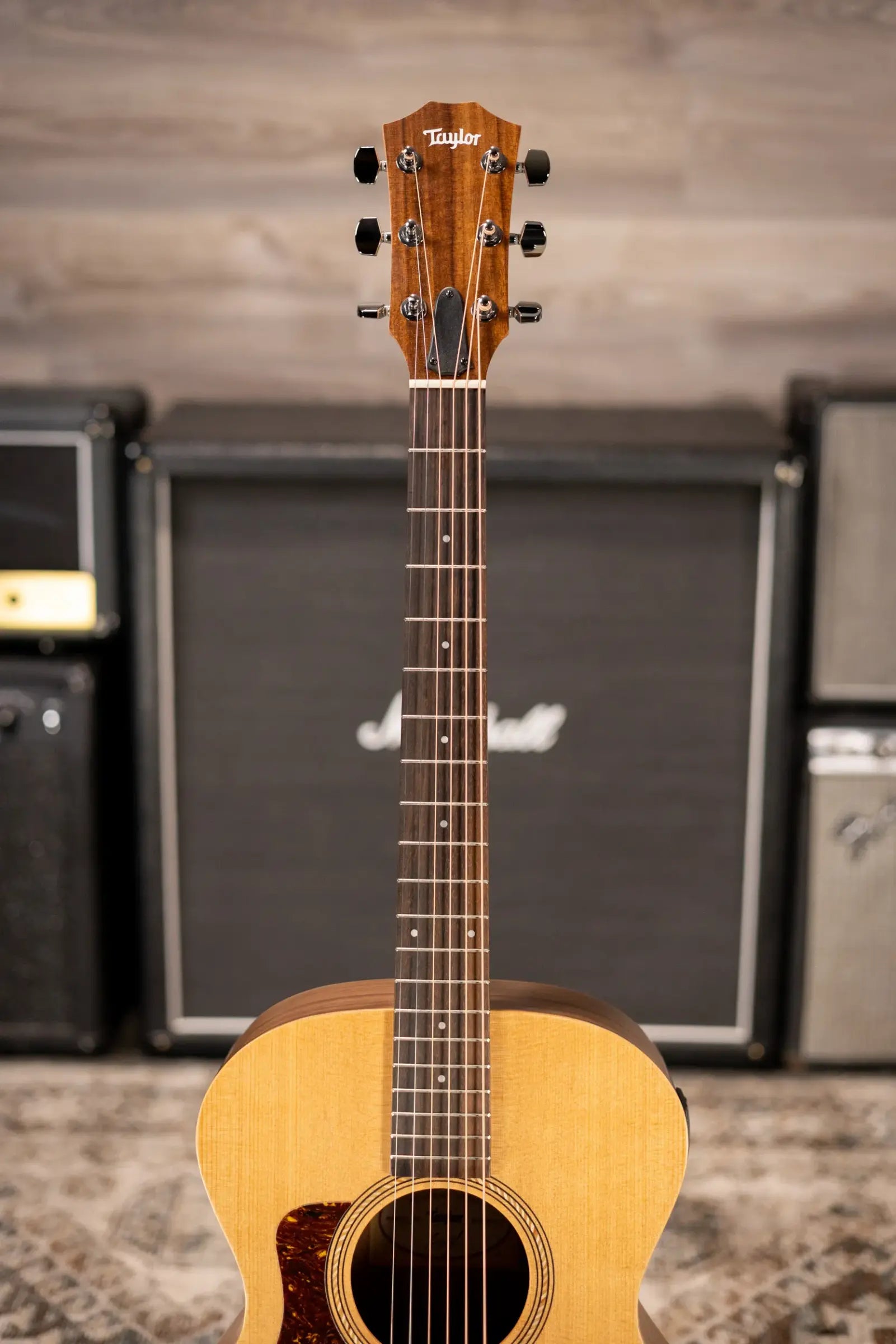 Taylor Academy 12e Left Handed Grand Concert Acoustic/Electric Guitar - Natural with Gig Bag