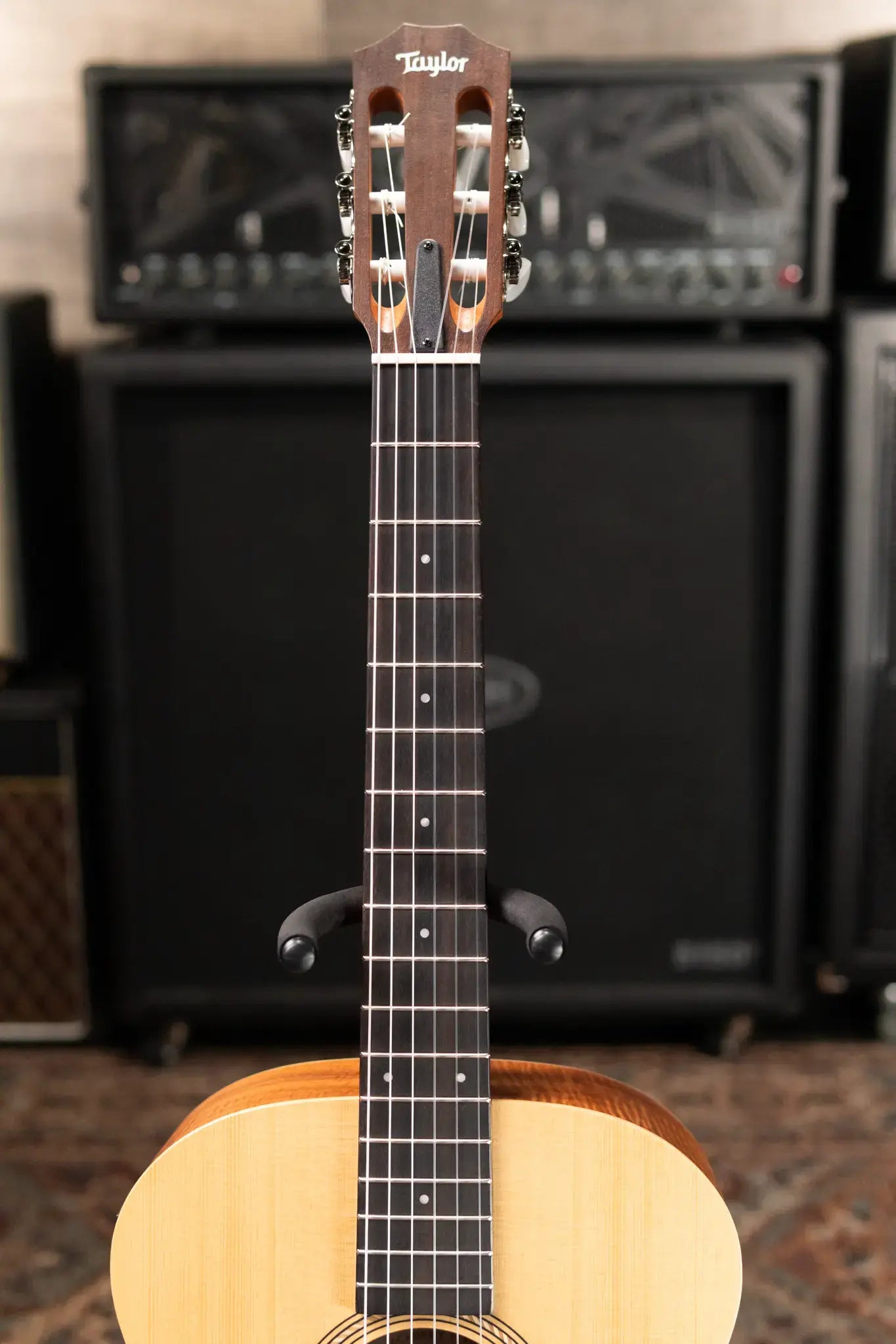 Taylor Academy 12e-N LTD Nylon Grand Concert Acoustic/Electric Guitar - Spruce/Figured Koa with Gig Bag