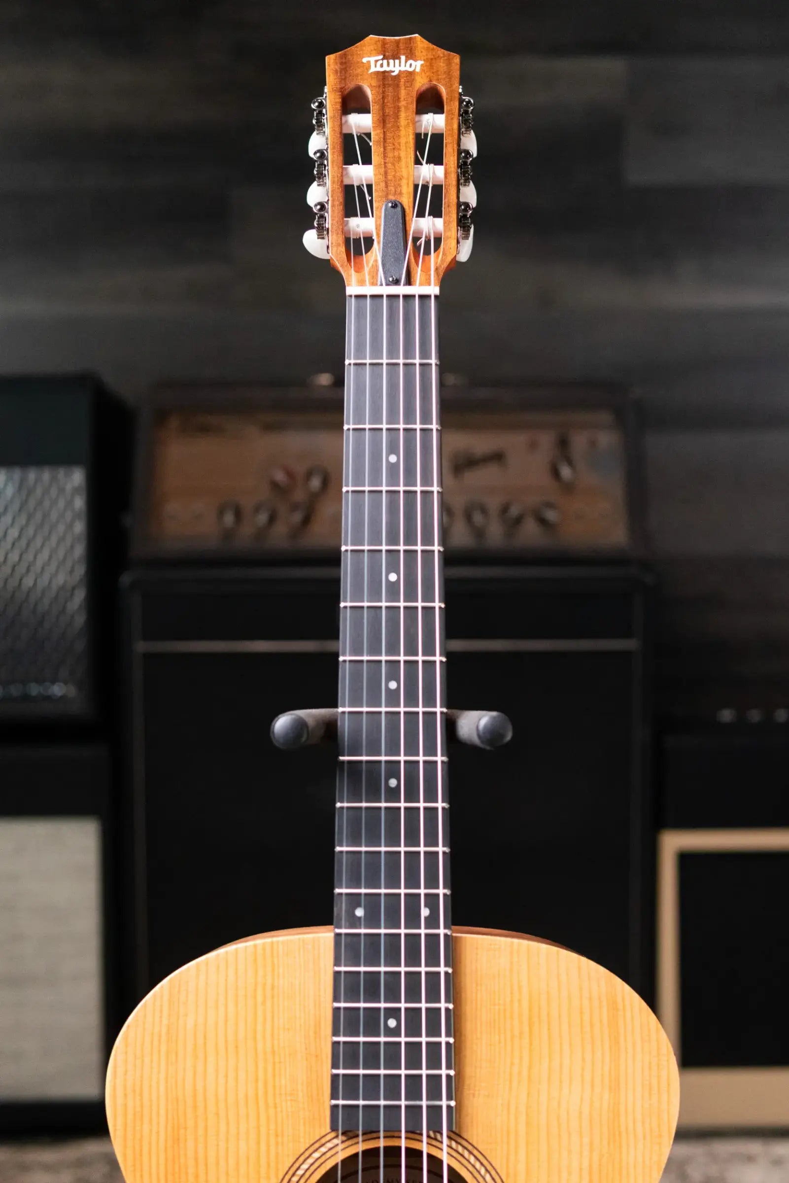 Taylor Academy 12e-N Left-Handed Nylon Grand Concert Acoustic/Electric Guitar with Gig Bag