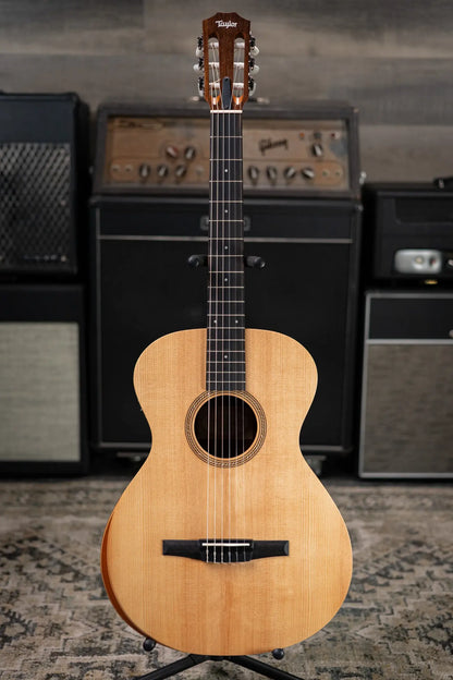 Taylor Academy 12e-N Nylon Grand Concert Acoustic/Electric Guitar with Gig Bag