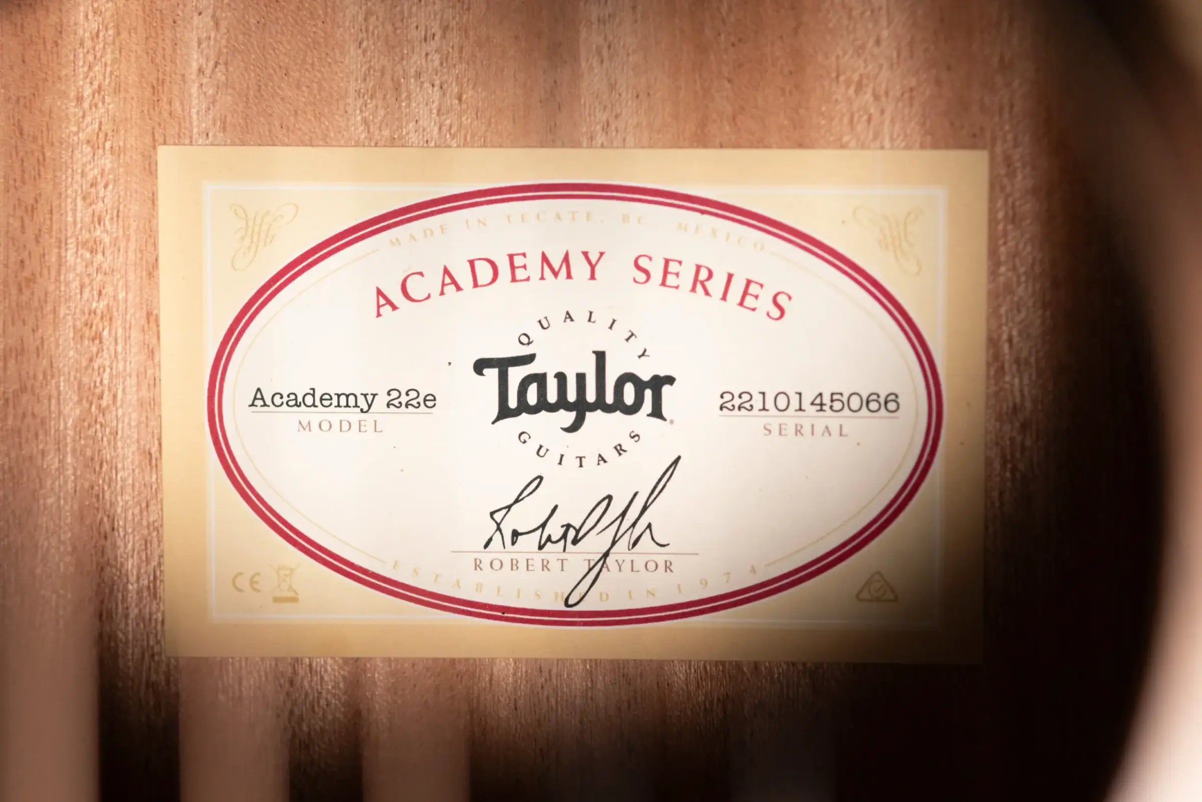 Taylor Academy 22e Grand Concert Acoustic/Electric Guitar with Gig Bag