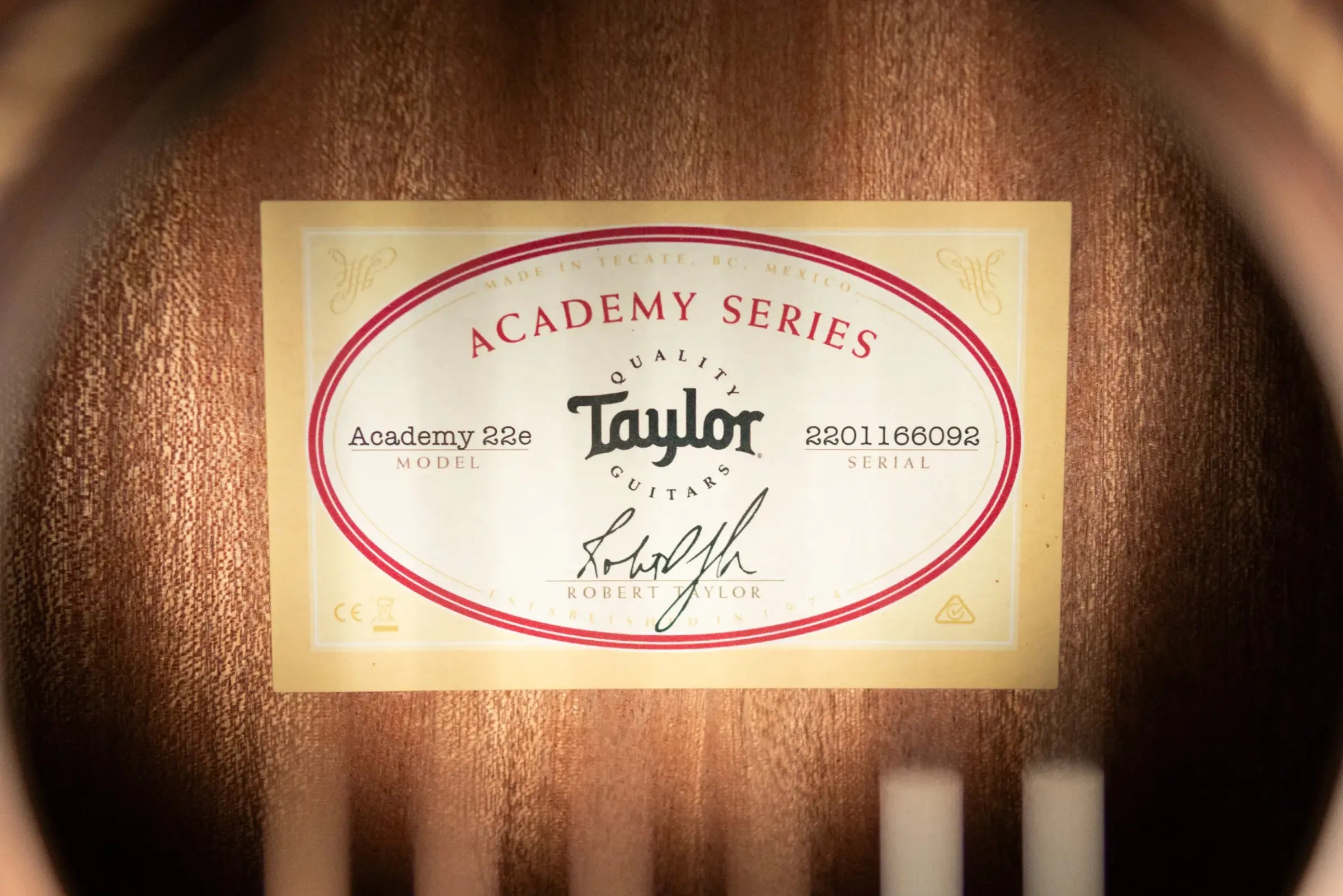 Taylor Academy 22e Grand Concert Acoustic/Electric Guitar with Gig Bag