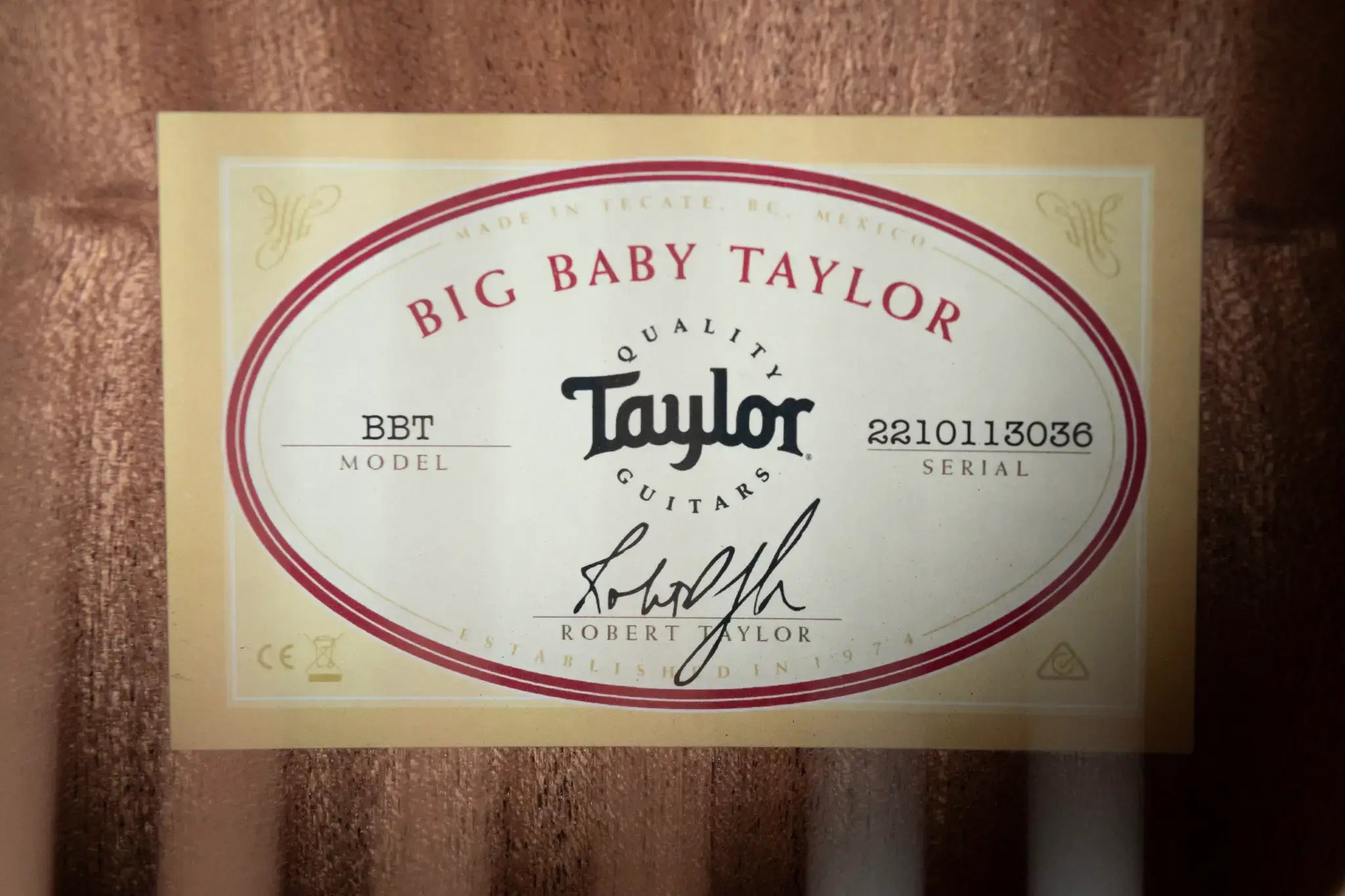 Taylor BBT Big Baby Dreadnought Acoustic Guitar with Gig Bag