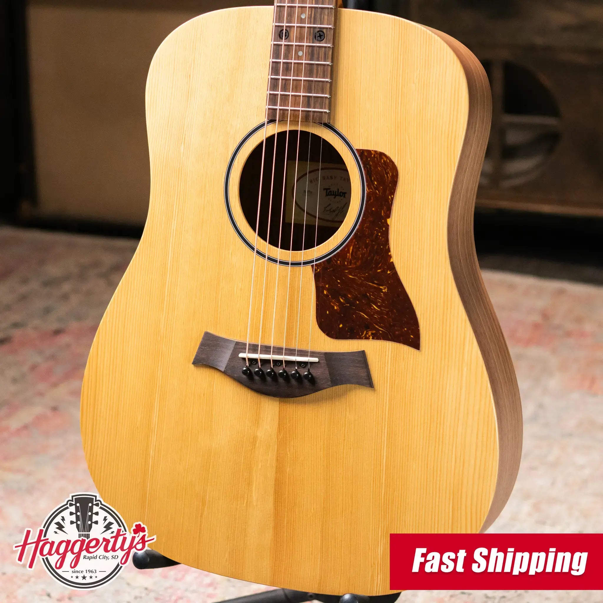 Taylor BBTe Big Baby Taylor Acoustic/Electric Guitar with Gig Bag - Used
