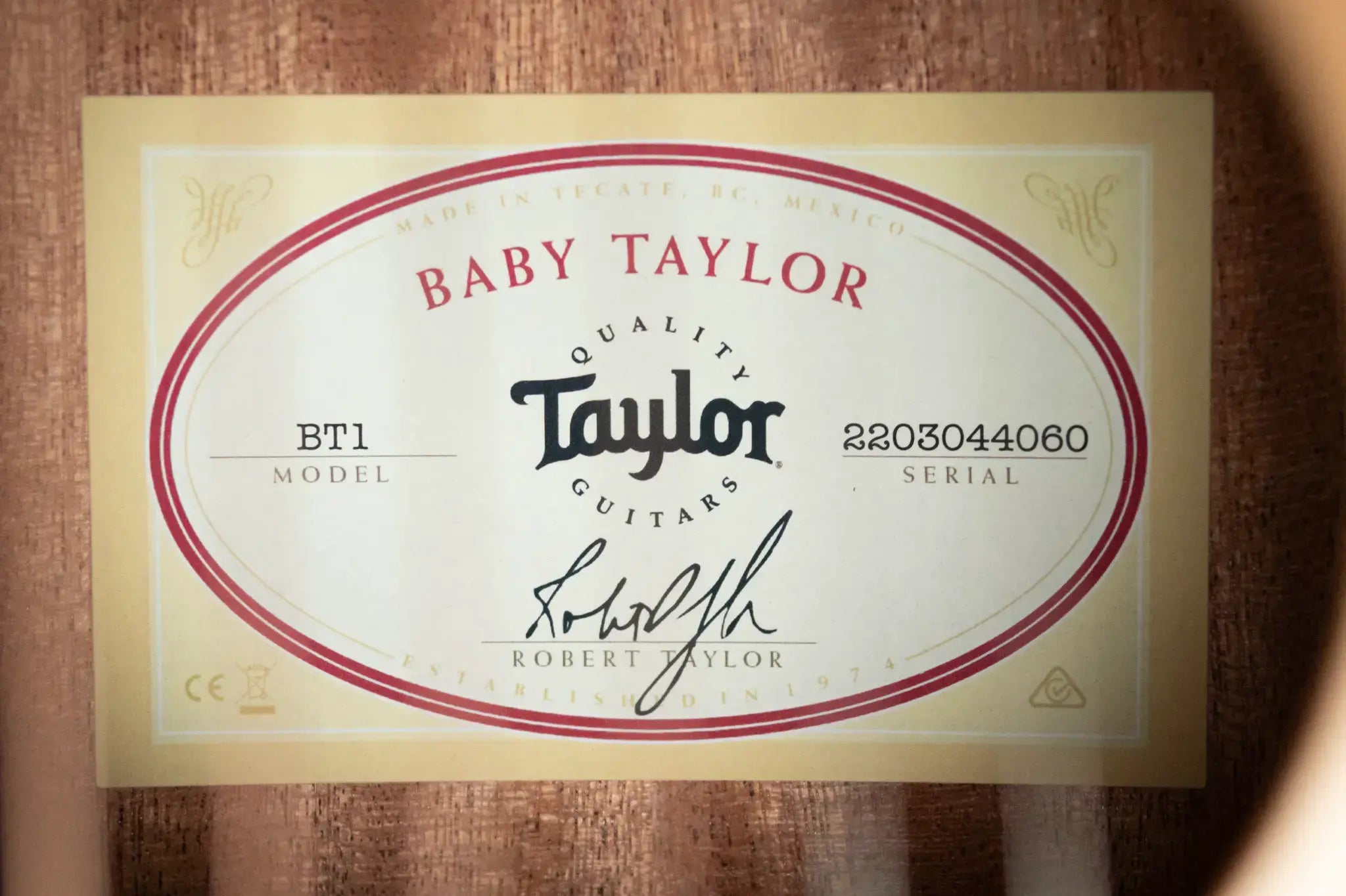 Taylor BT1 Baby Taylor Acoustic Guitar w/ Gig Bag