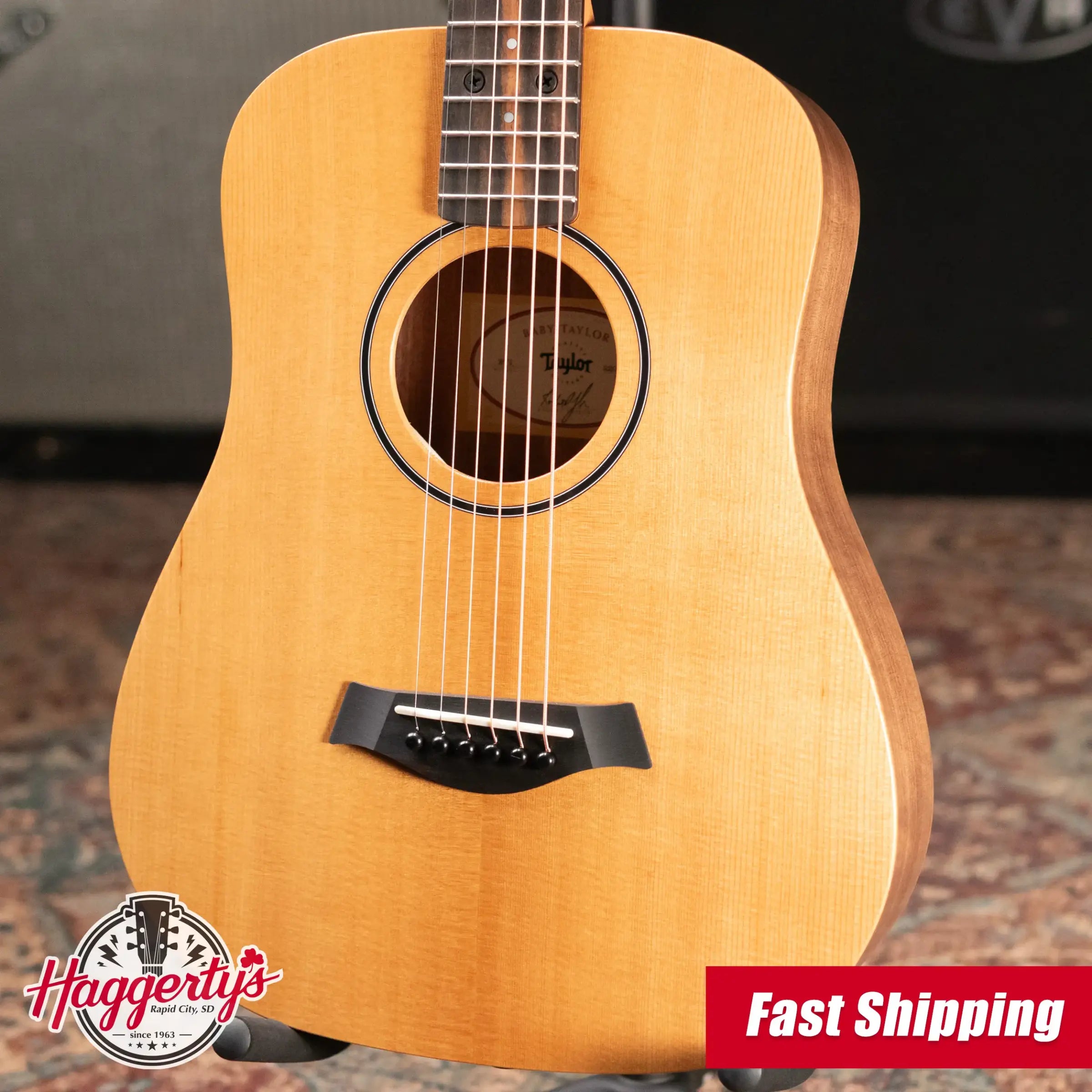 Taylor BT1 Left-Handed Baby Taylor Acoustic Guitar with Gig Bag