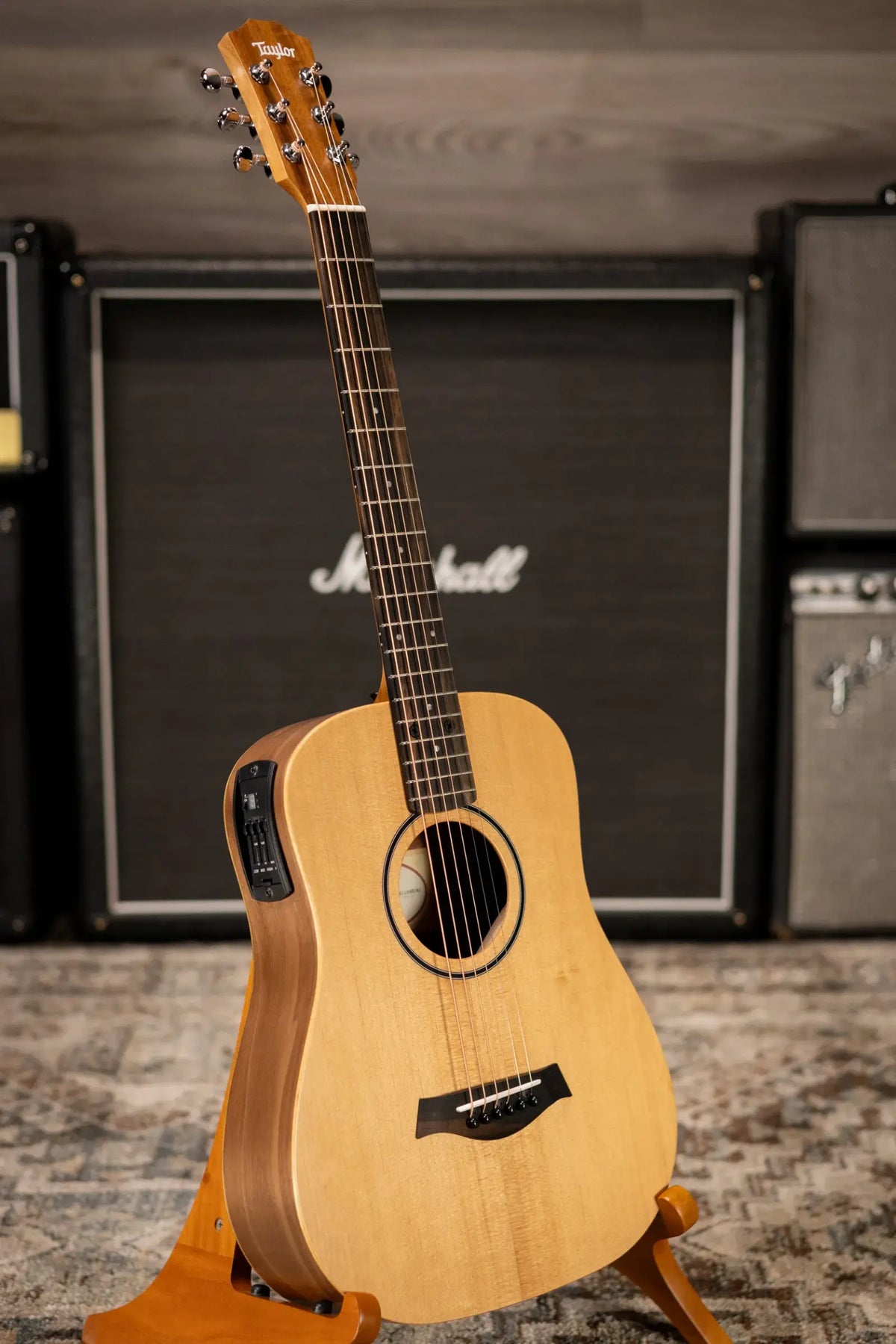 Taylor BT1e Baby Taylor Acoustic/Electric Guitar with Gig Bag